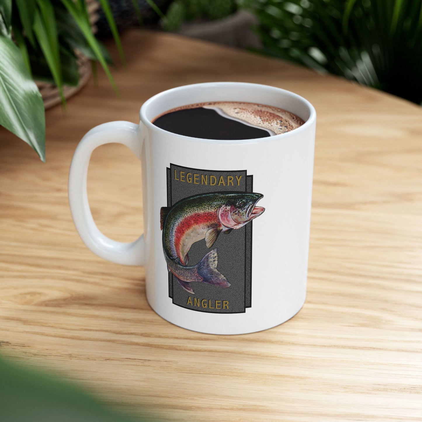 Rainbow Trout Legendary Angler - Mug - Wyatt Harper