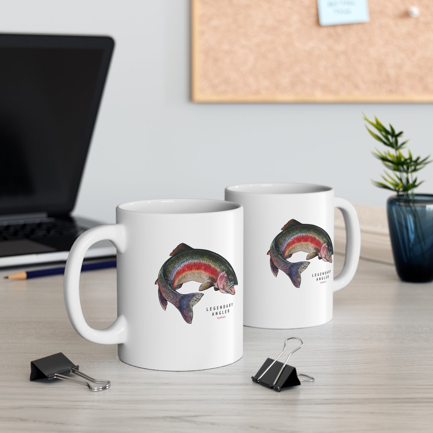 Rainbow Trout Legendary Angler - Mug – Wyatt Harper
