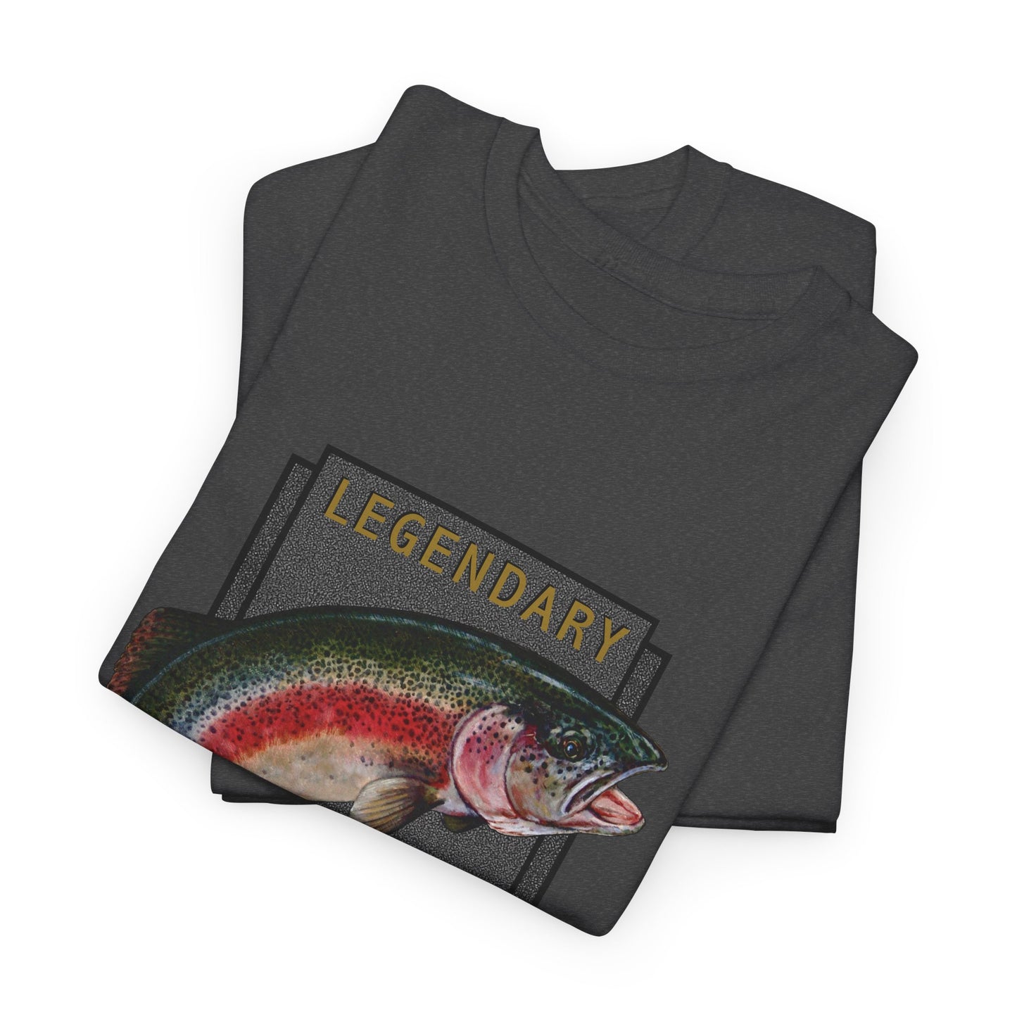 Rainbow Trout Legendary Angler - Fishing T-Shirt — Wyatt Harper