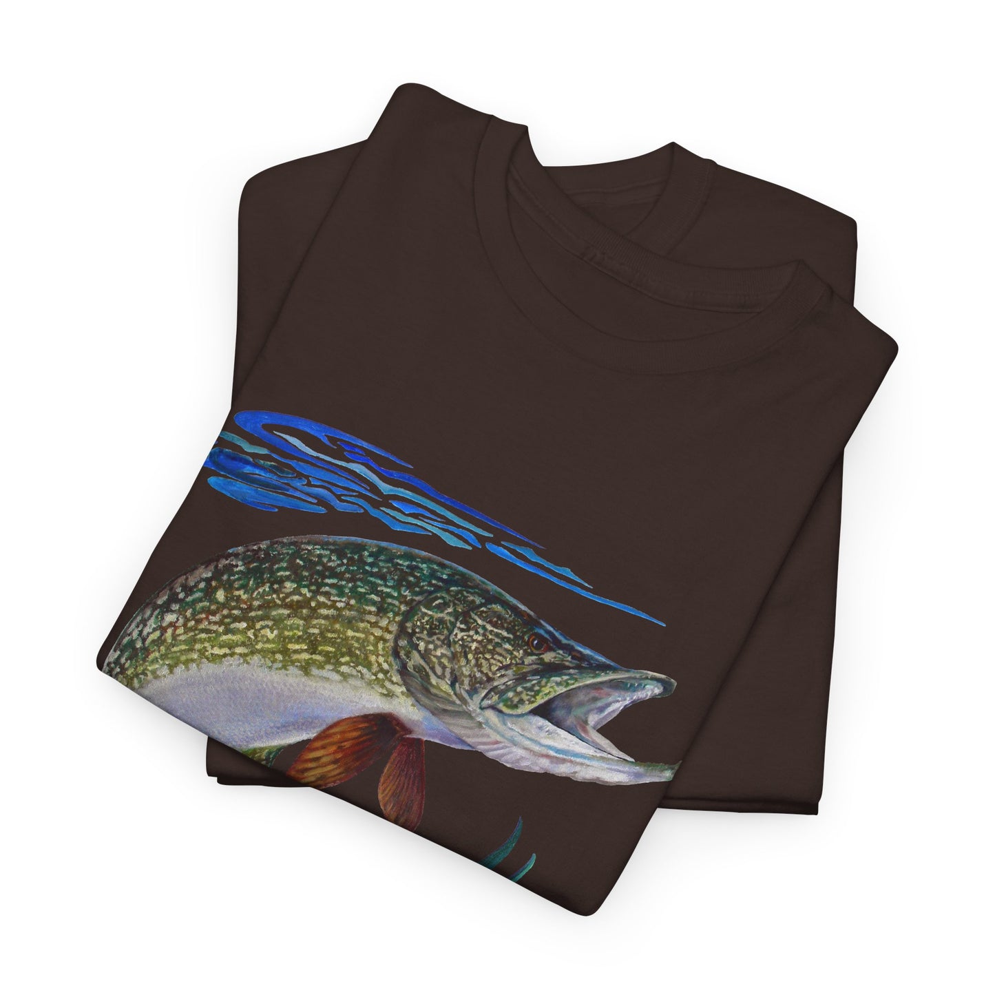 Painted Pike - Fishing T-Shirt - Wyatt Harper