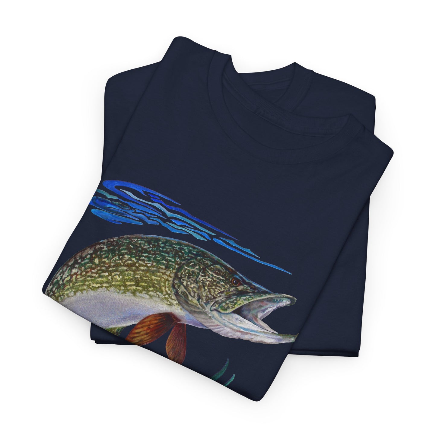 Painted Pike - Fishing T-Shirt - Wyatt Harper