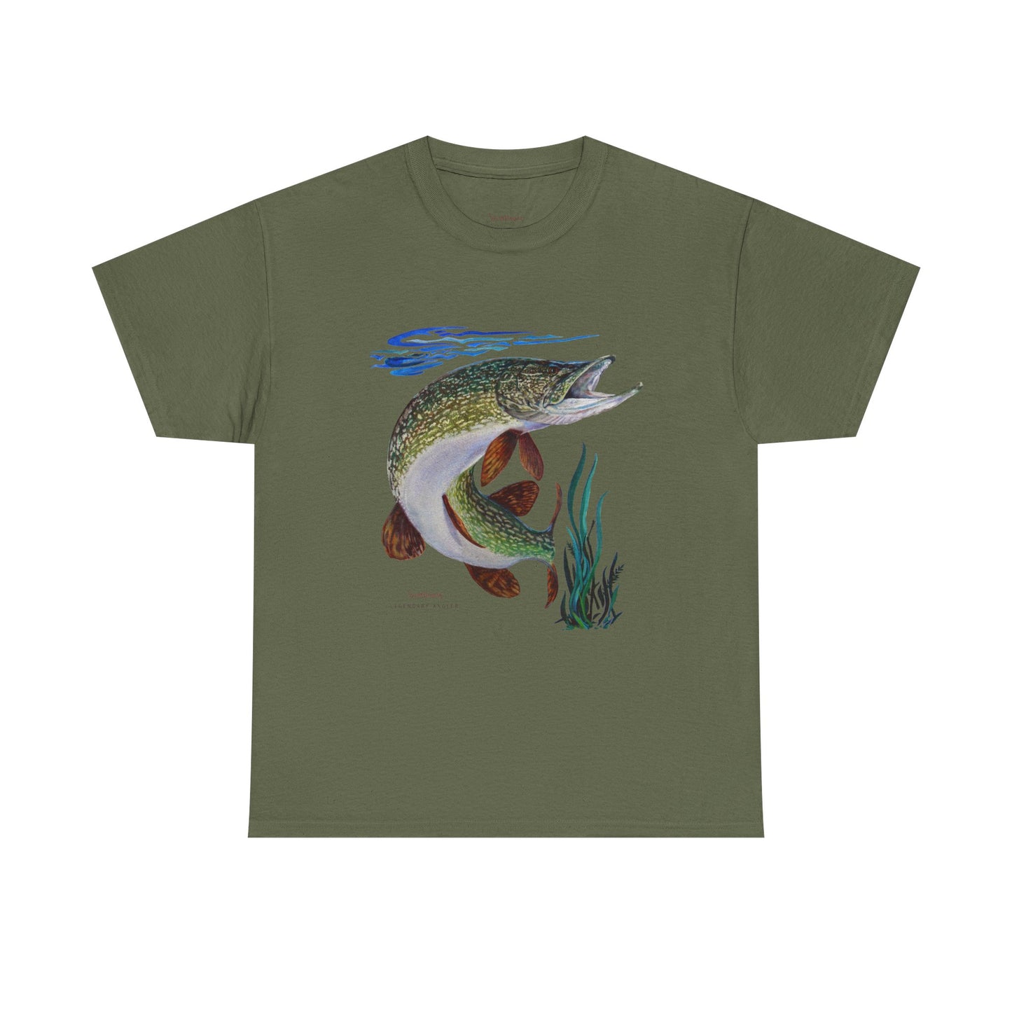 Painted Pike - Fishing T-Shirt - Wyatt Harper