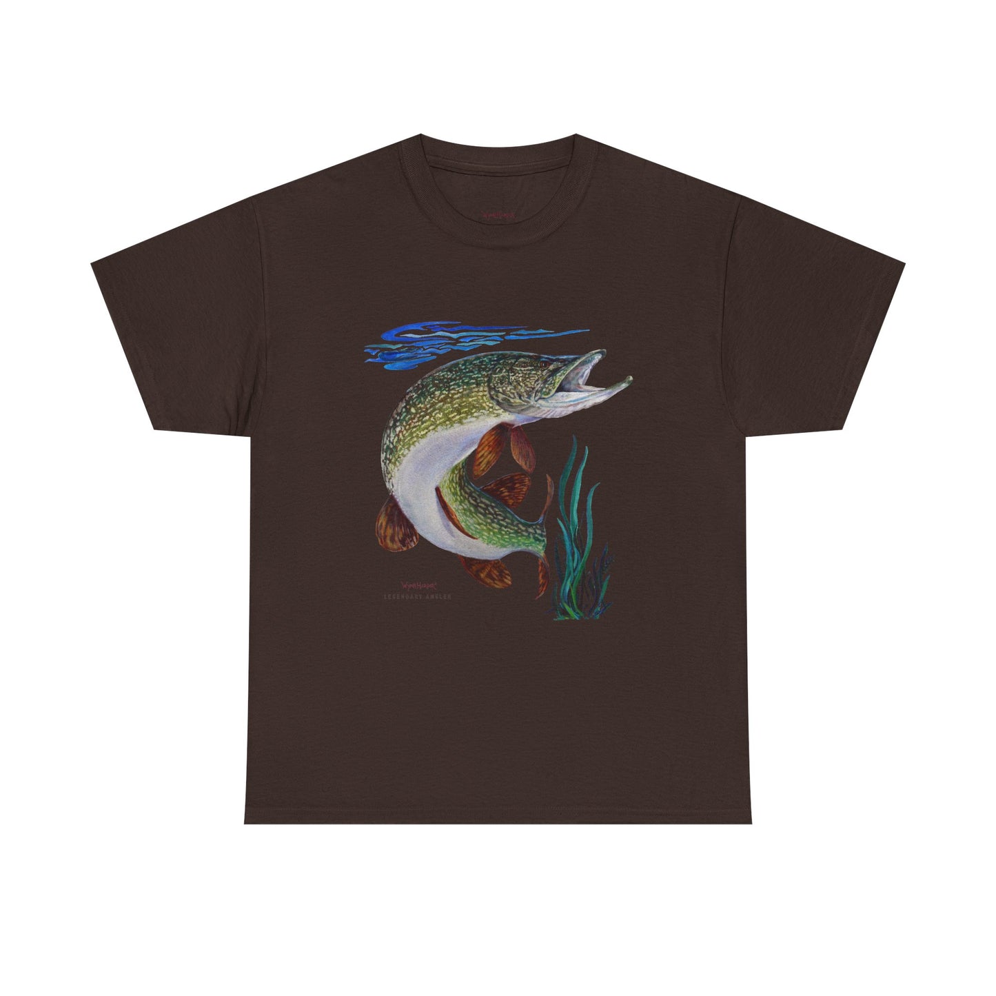 Painted Pike - Fishing T-Shirt - Wyatt Harper