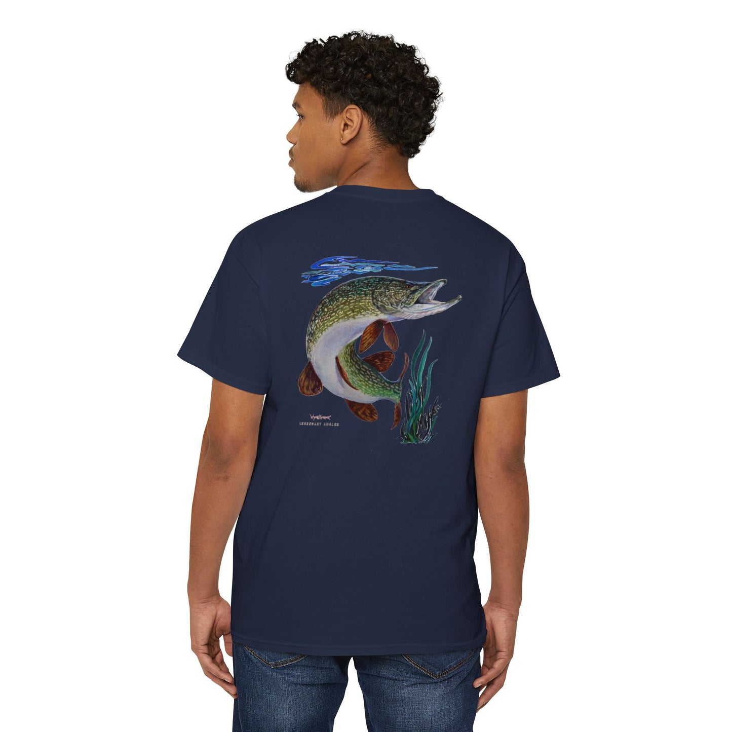 Painted Pike- Pocket T-Shirt - Wyatt Harper