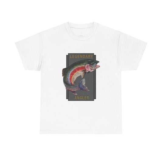 Rainbow Trout Legendary Angler - Fishing T-Shirt — Wyatt Harper