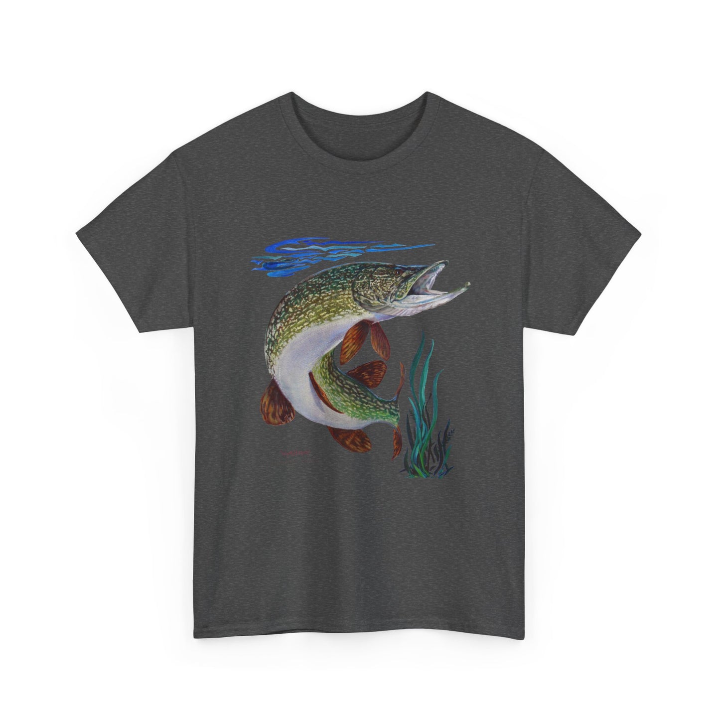 Painted Pike - Fishing T-Shirt - Wyatt Harper
