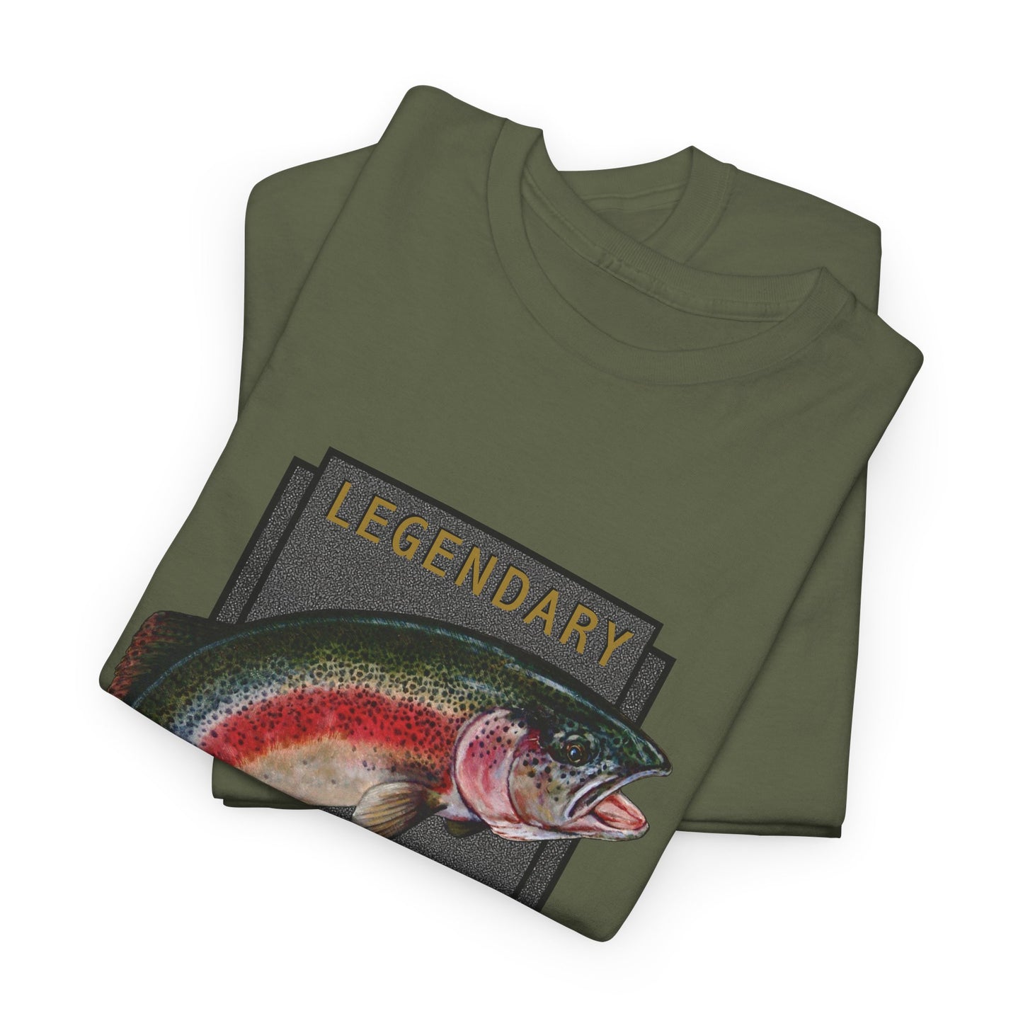 Rainbow Trout Legendary Angler - Fishing T-Shirt — Wyatt Harper