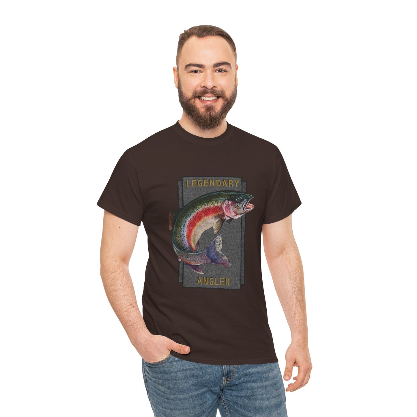Rainbow Trout Legendary Angler - Fishing T-Shirt — Wyatt Harper