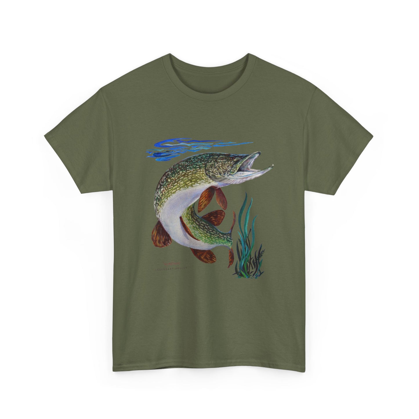 Painted Pike - Fishing T-Shirt - Wyatt Harper