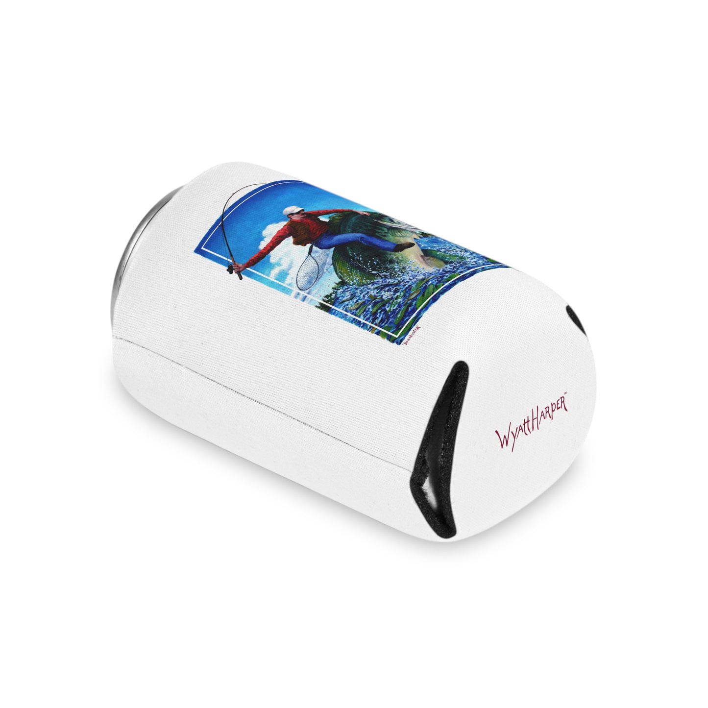 Bass Wrangler Fishing - Can Cooler