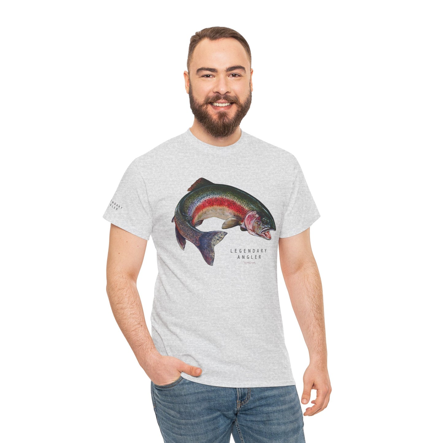 Rainbow Trout - Fishing T-Shirt - Wyatt Harper