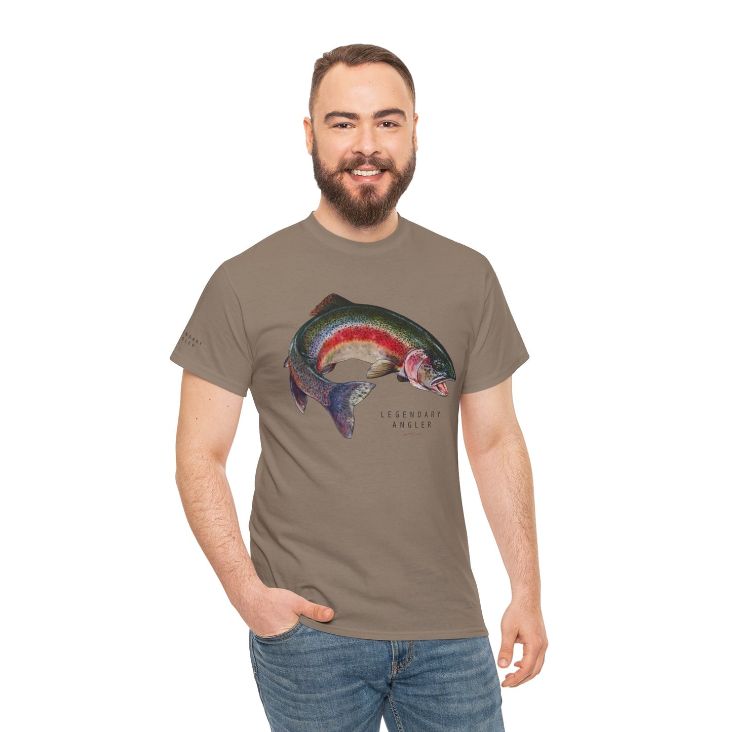 Rainbow Trout - Fishing T-Shirt - Wyatt Harper