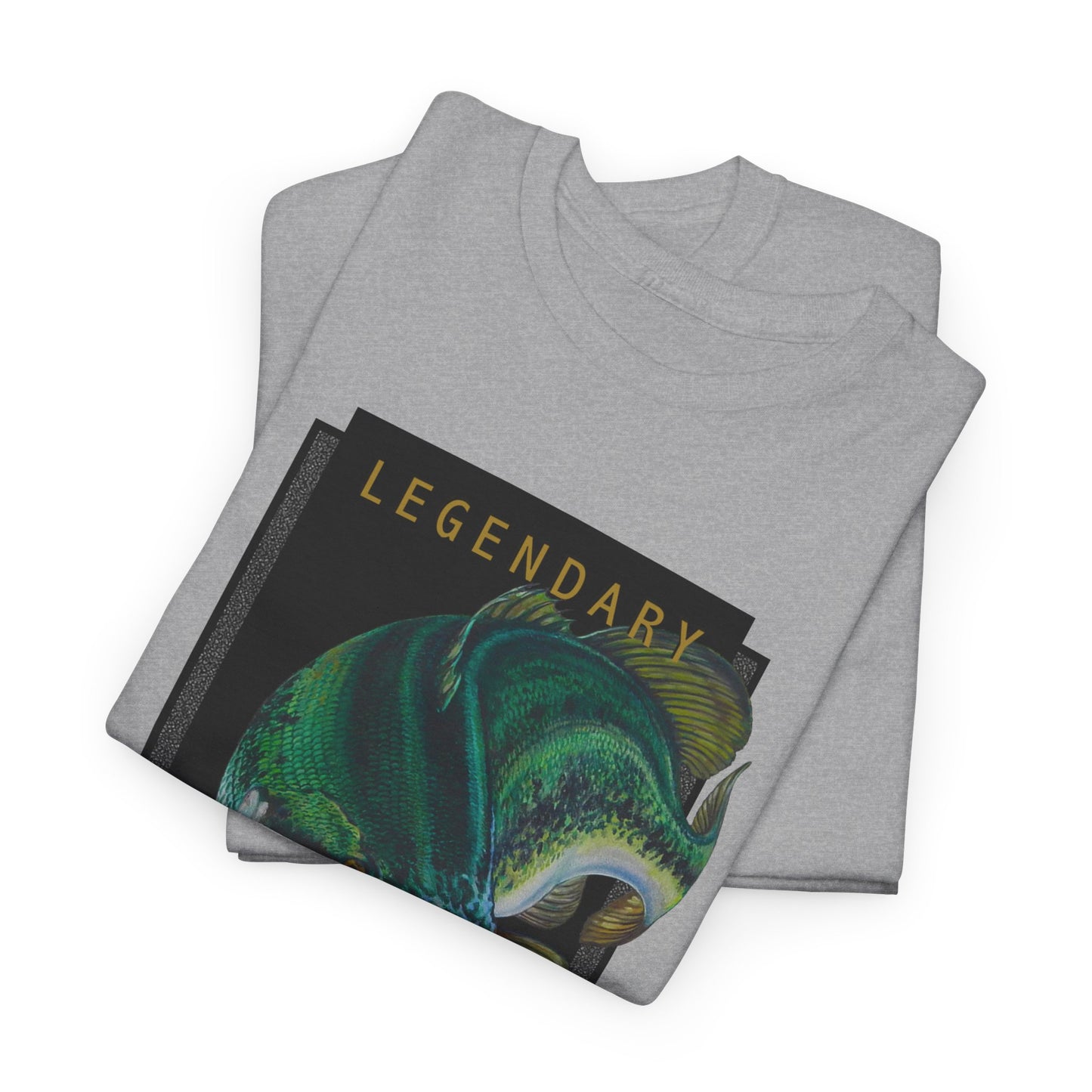 Legendary Angler Bass - Fishing T-Shirt - Wyatt Harper