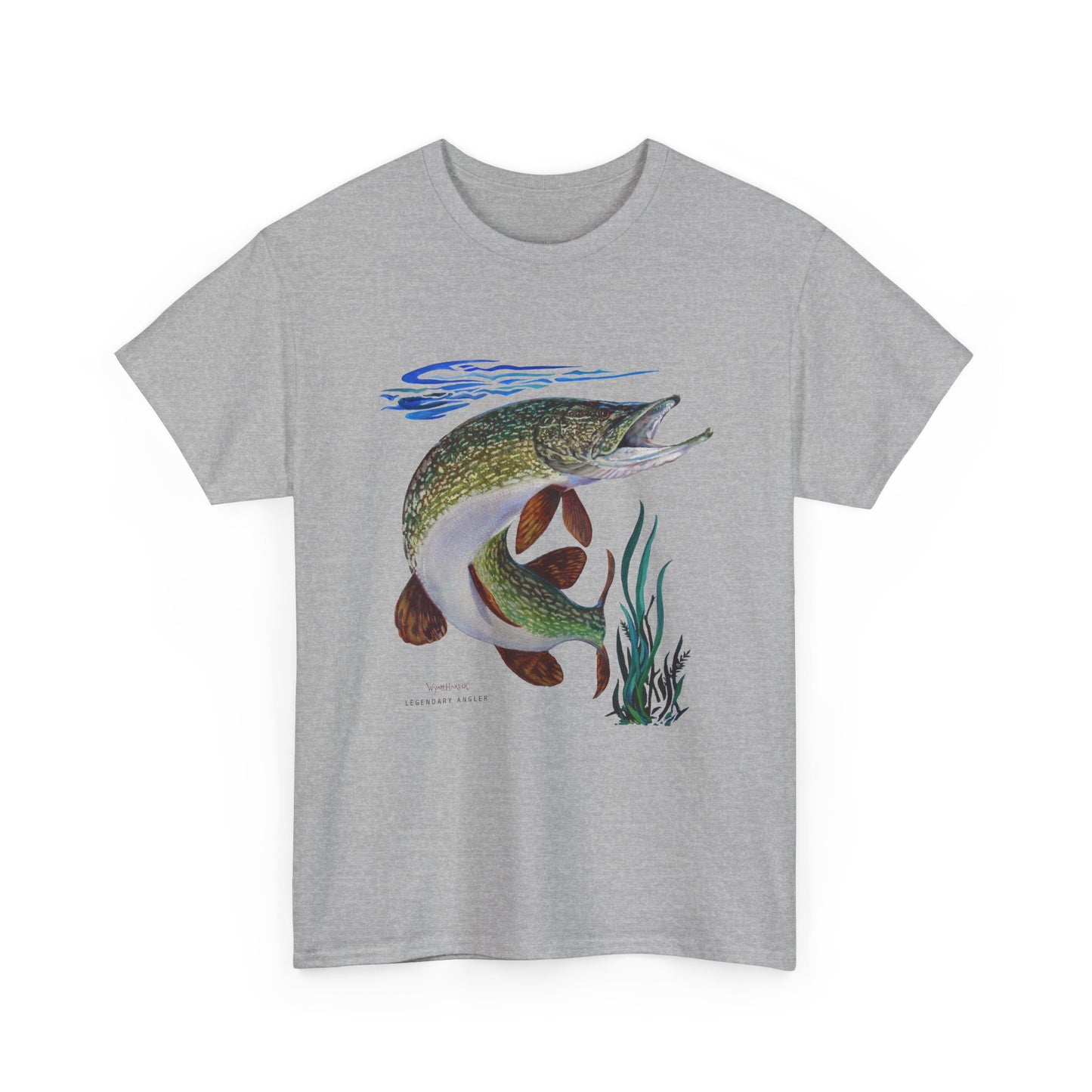 Painted Pike - Fishing T-Shirt - Wyatt Harper