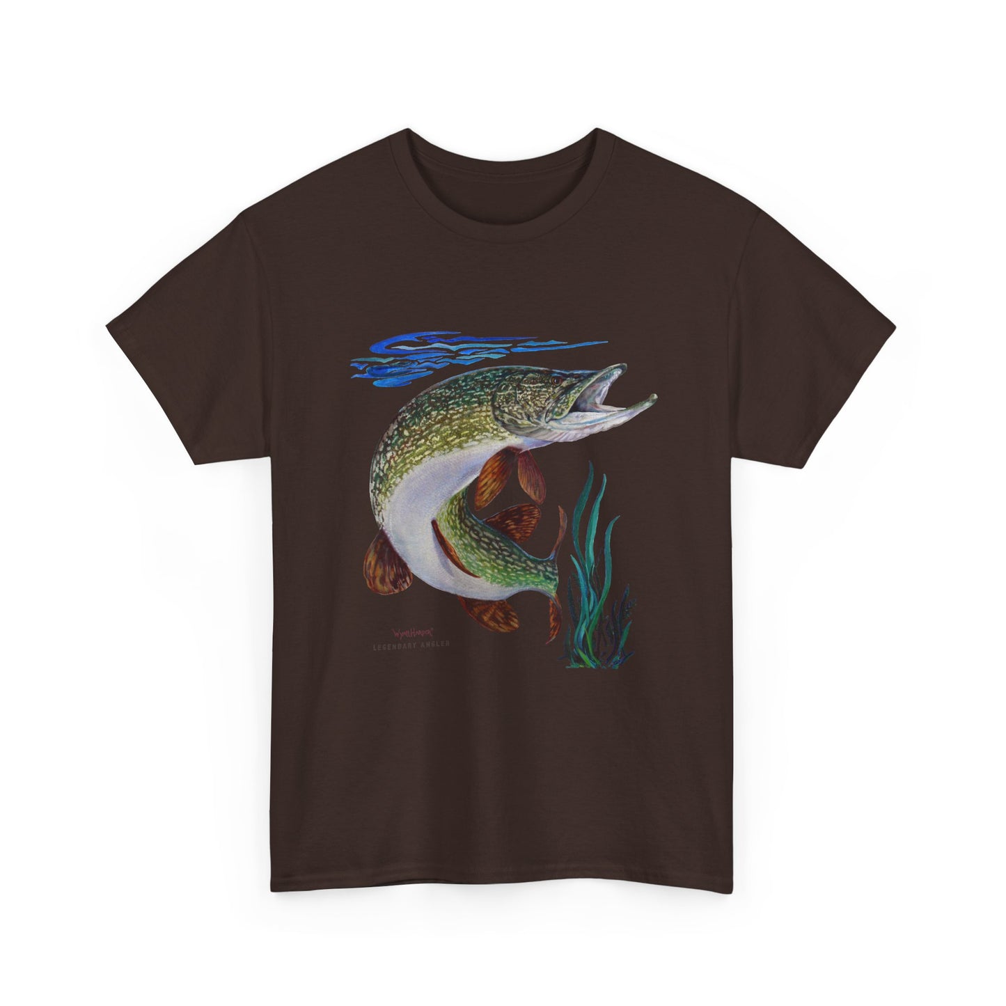 Painted Pike - Fishing T-Shirt - Wyatt Harper