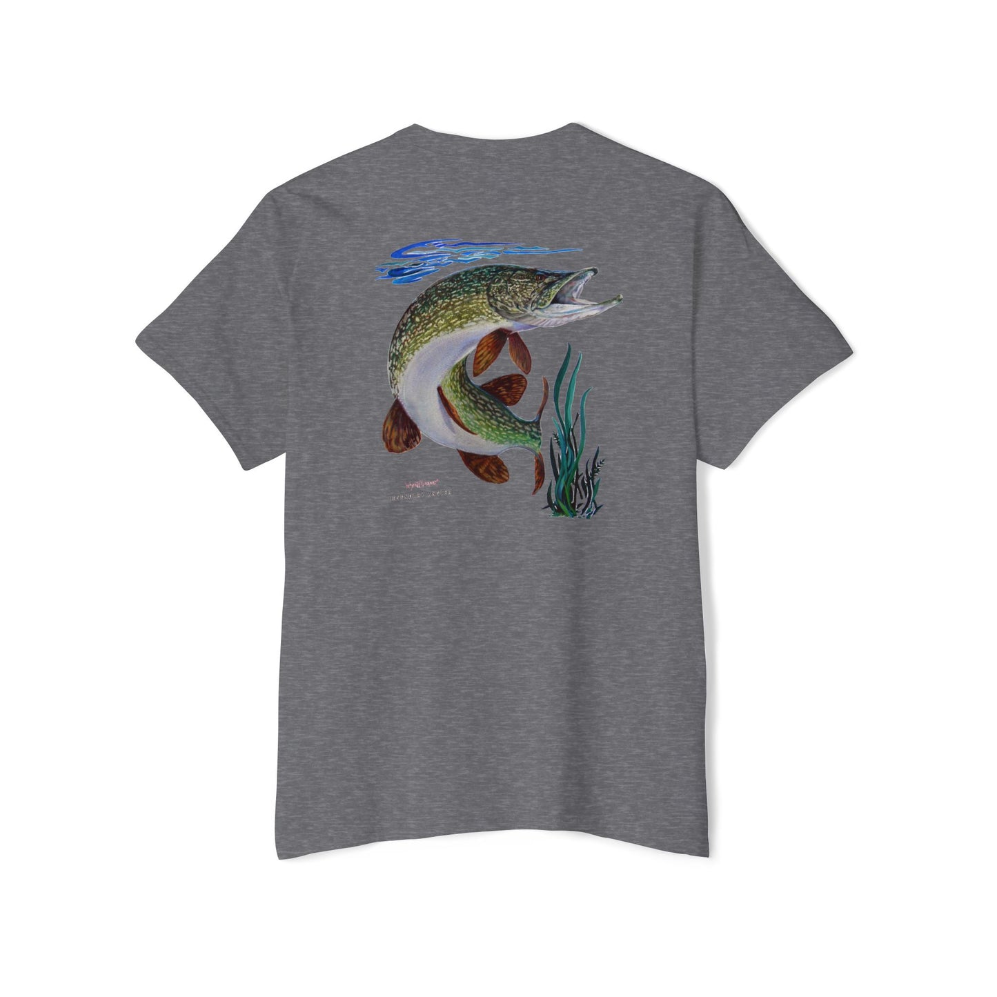 Painted Pike- Pocket T-Shirt - Wyatt Harper
