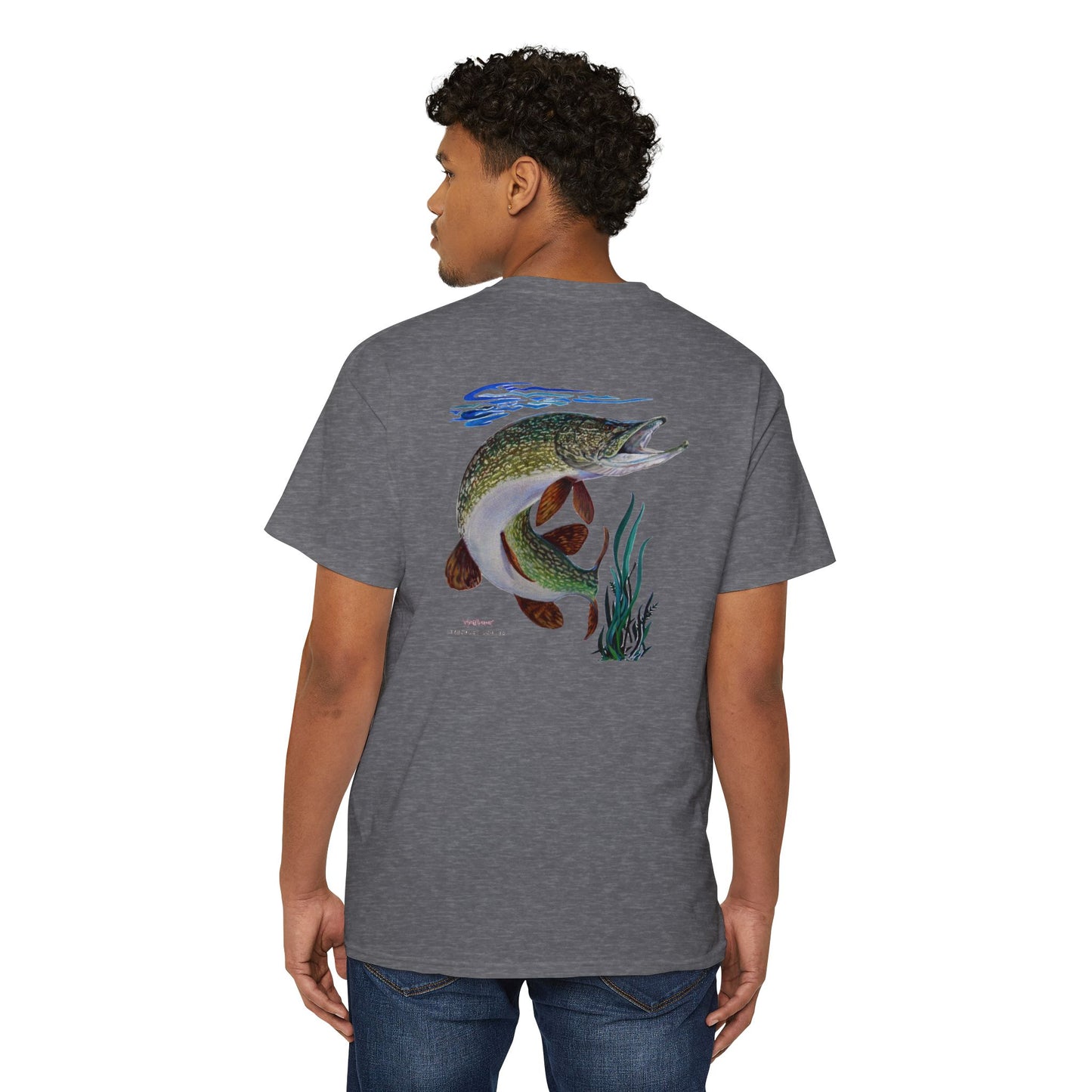 Painted Pike- Pocket T-Shirt - Wyatt Harper