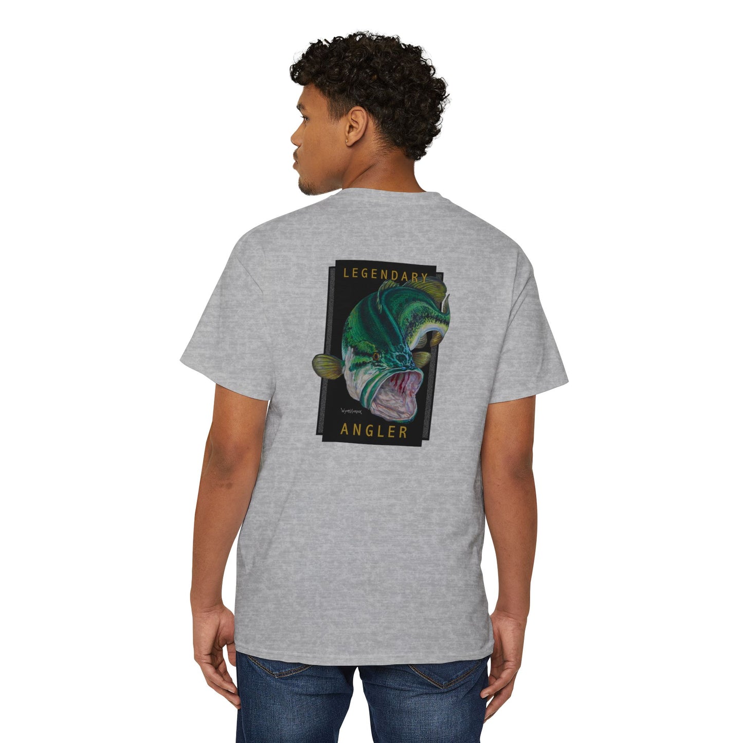Bass Legendary Angler - Pocket T-Shirt - Wyatt Harper
