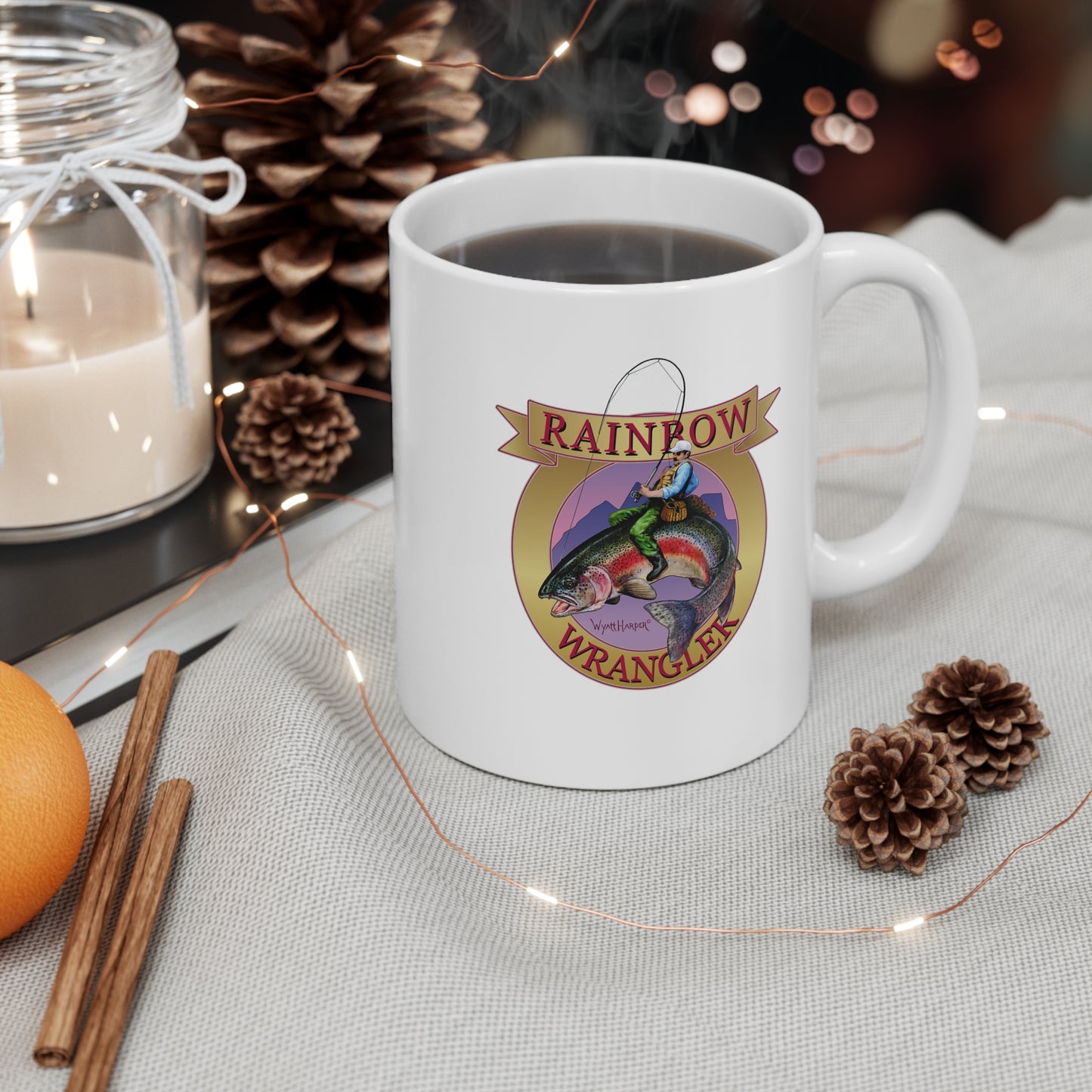 Rainbow Wrangler Gold - Mug - Wyatt Harper