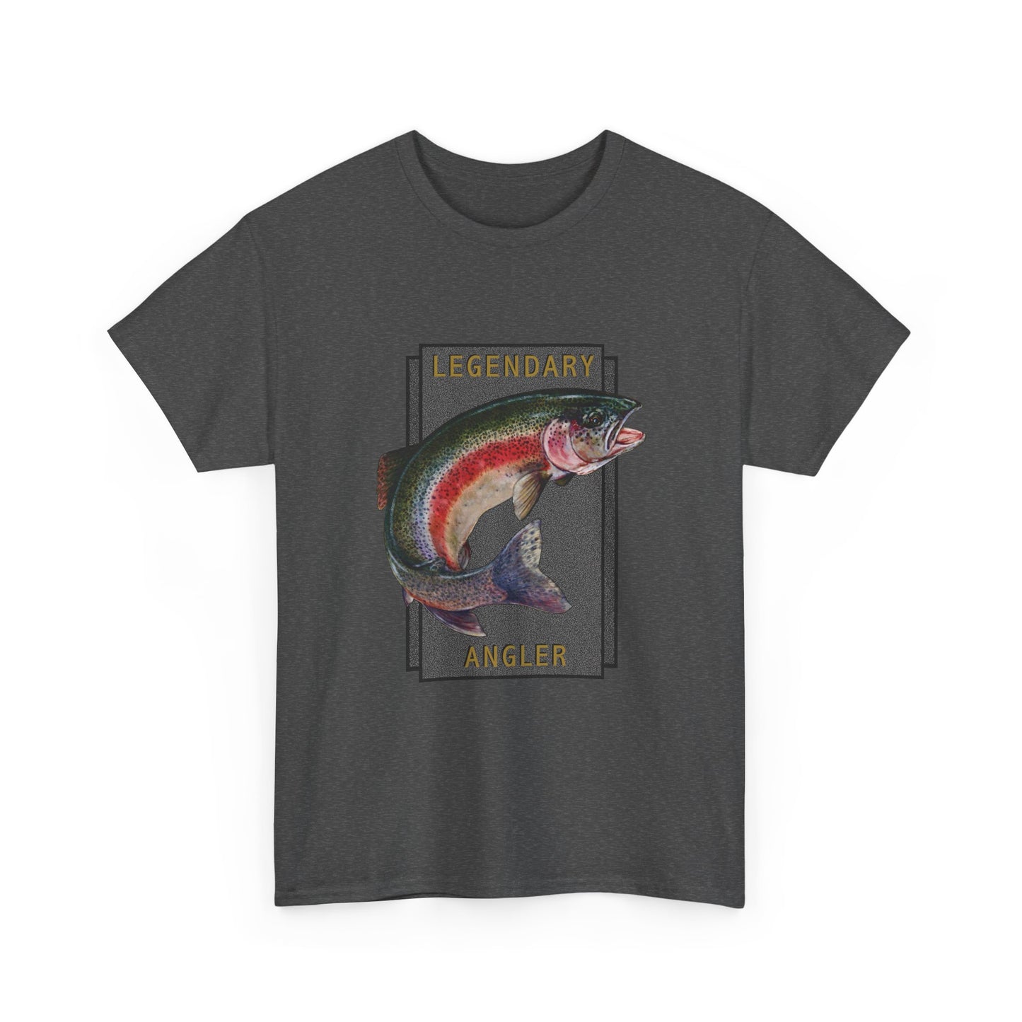 Rainbow Trout Legendary Angler - Fishing T-Shirt — Wyatt Harper