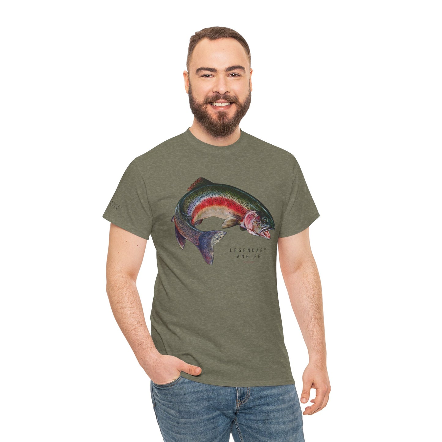 Rainbow Trout - Fishing T-Shirt - Wyatt Harper