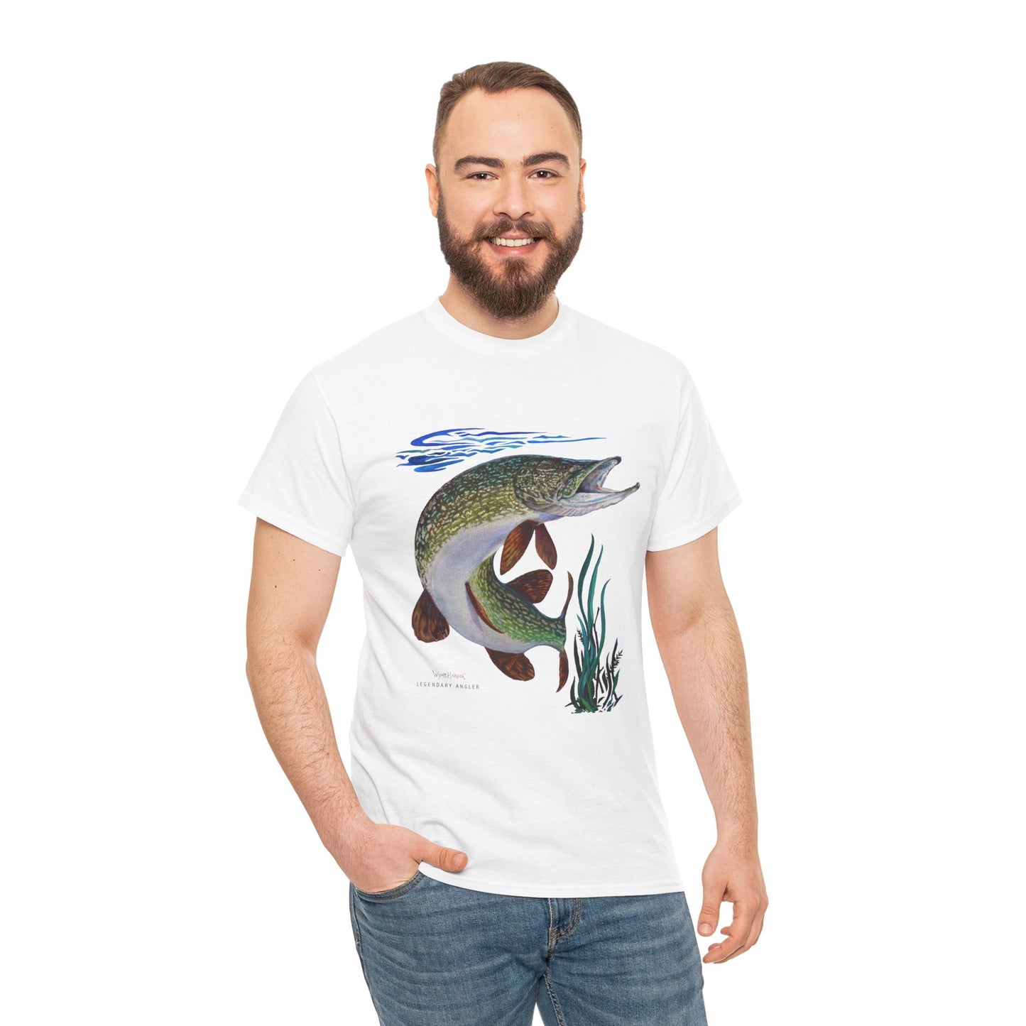 Painted Pike - Fishing T-Shirt - Wyatt Harper