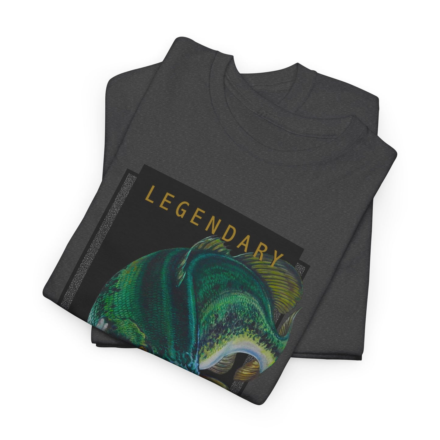 Legendary Angler Bass - Fishing T-Shirt - Wyatt Harper