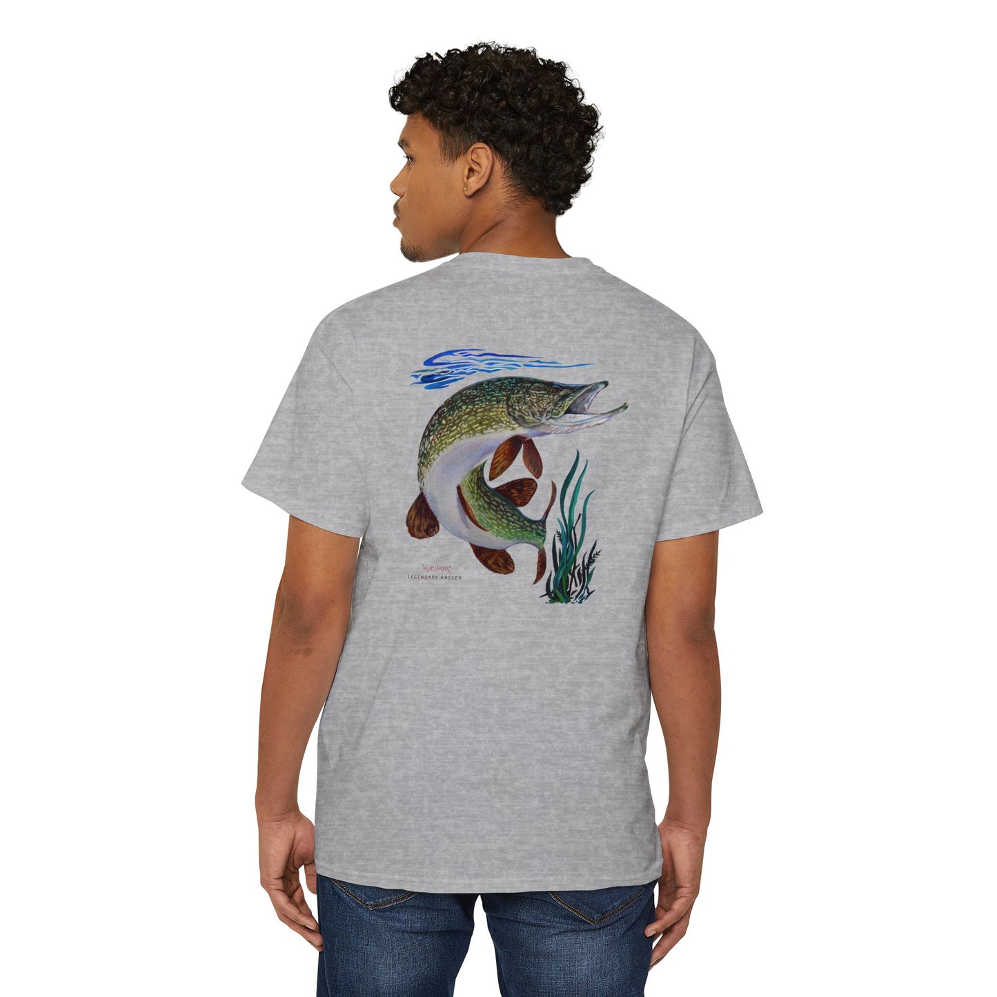 Painted Pike- Pocket T-Shirt - Wyatt Harper