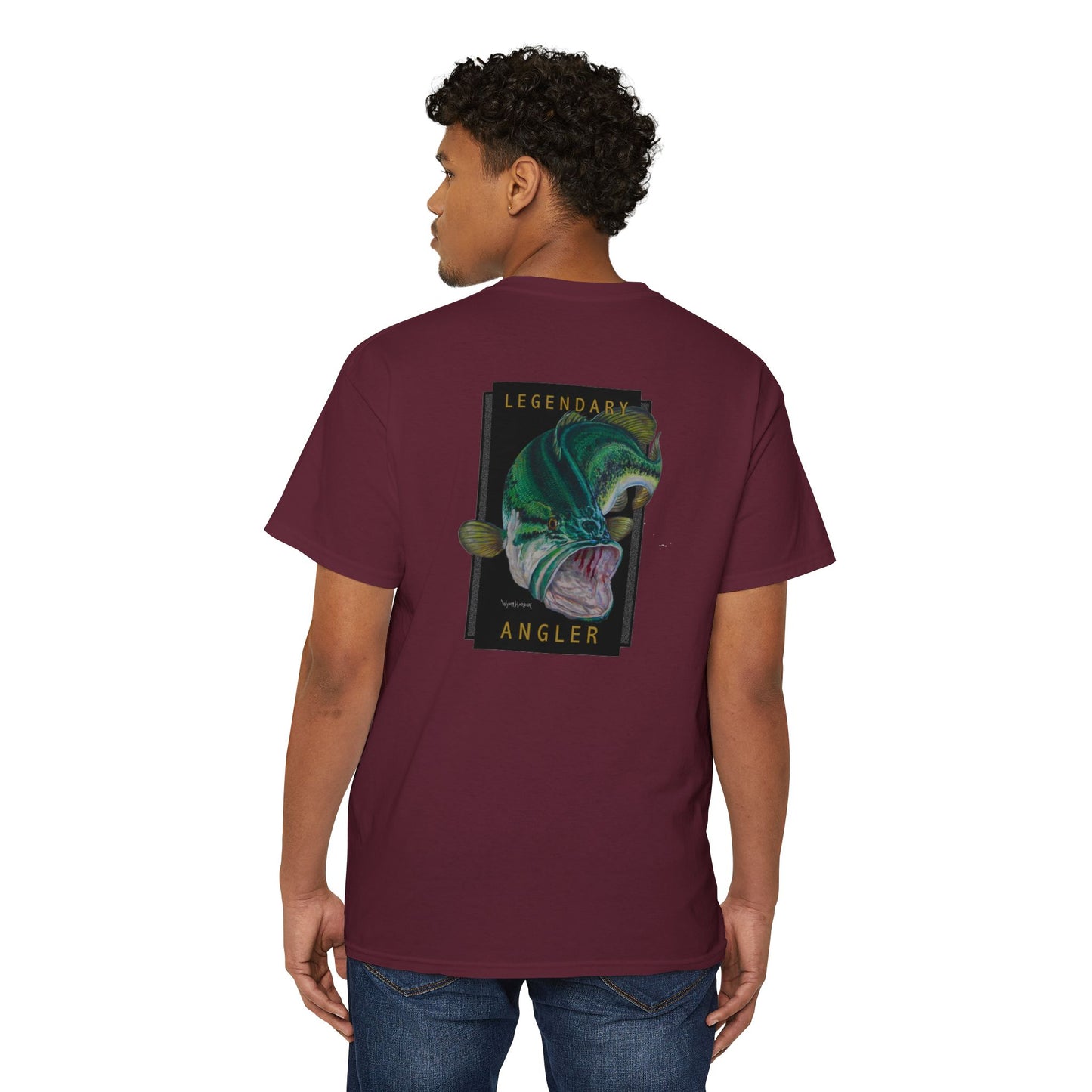 Bass Legendary Angler - Pocket T-Shirt - Wyatt Harper
