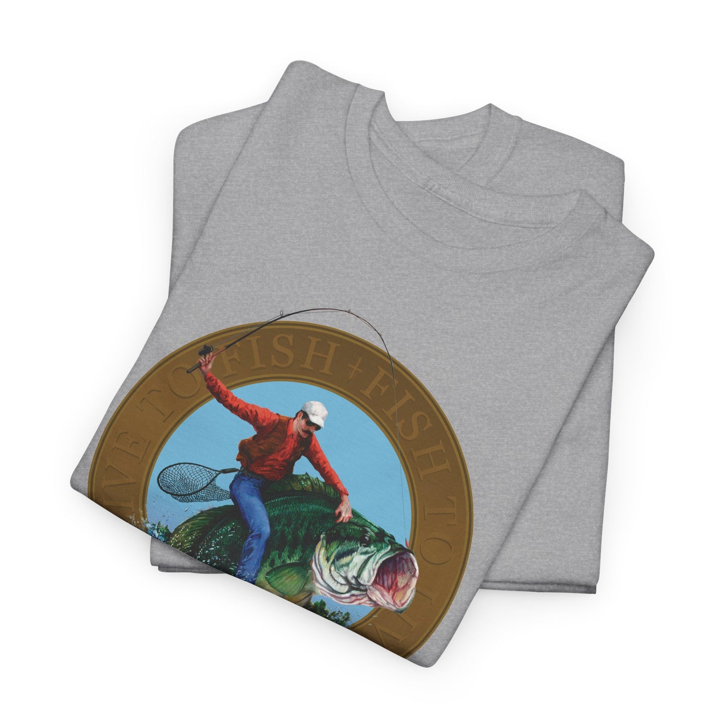 Bass Wrangler Legendary Angler - Fishing T-Shirt - Wyatt Harper