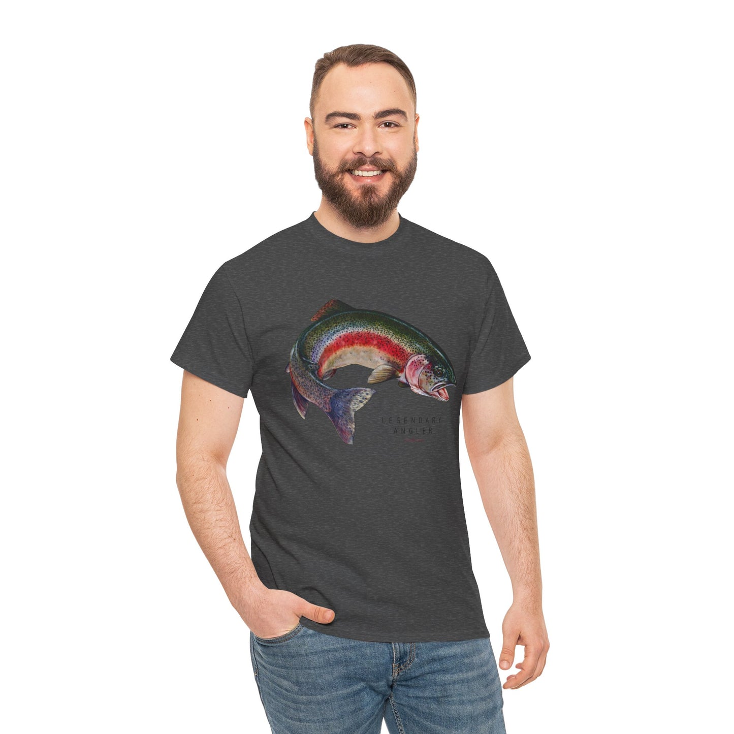 Rainbow Trout - Fishing T-Shirt - Wyatt Harper