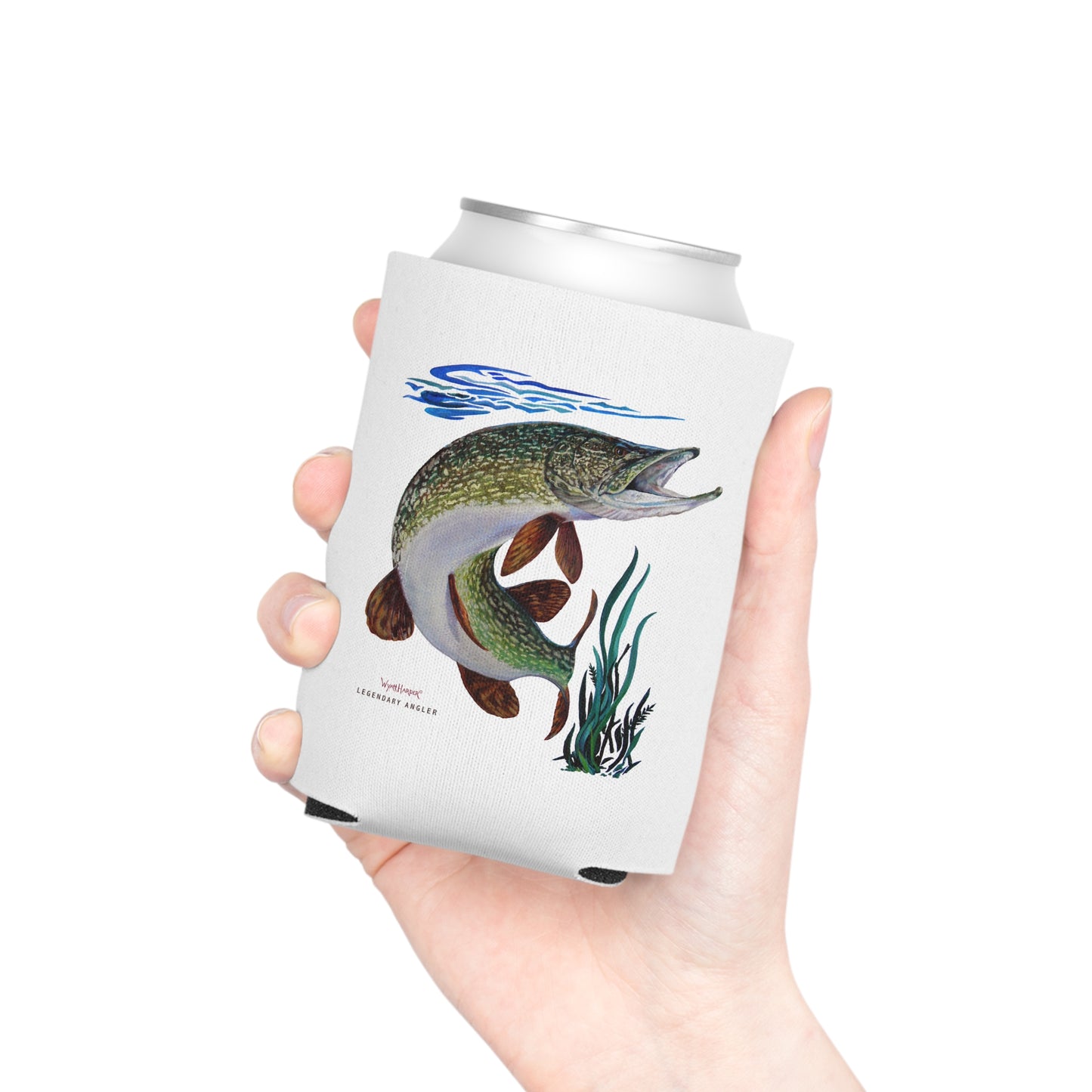 Copy of Bass Wrangler Fishing - Can Cooler - Wyatt Harper