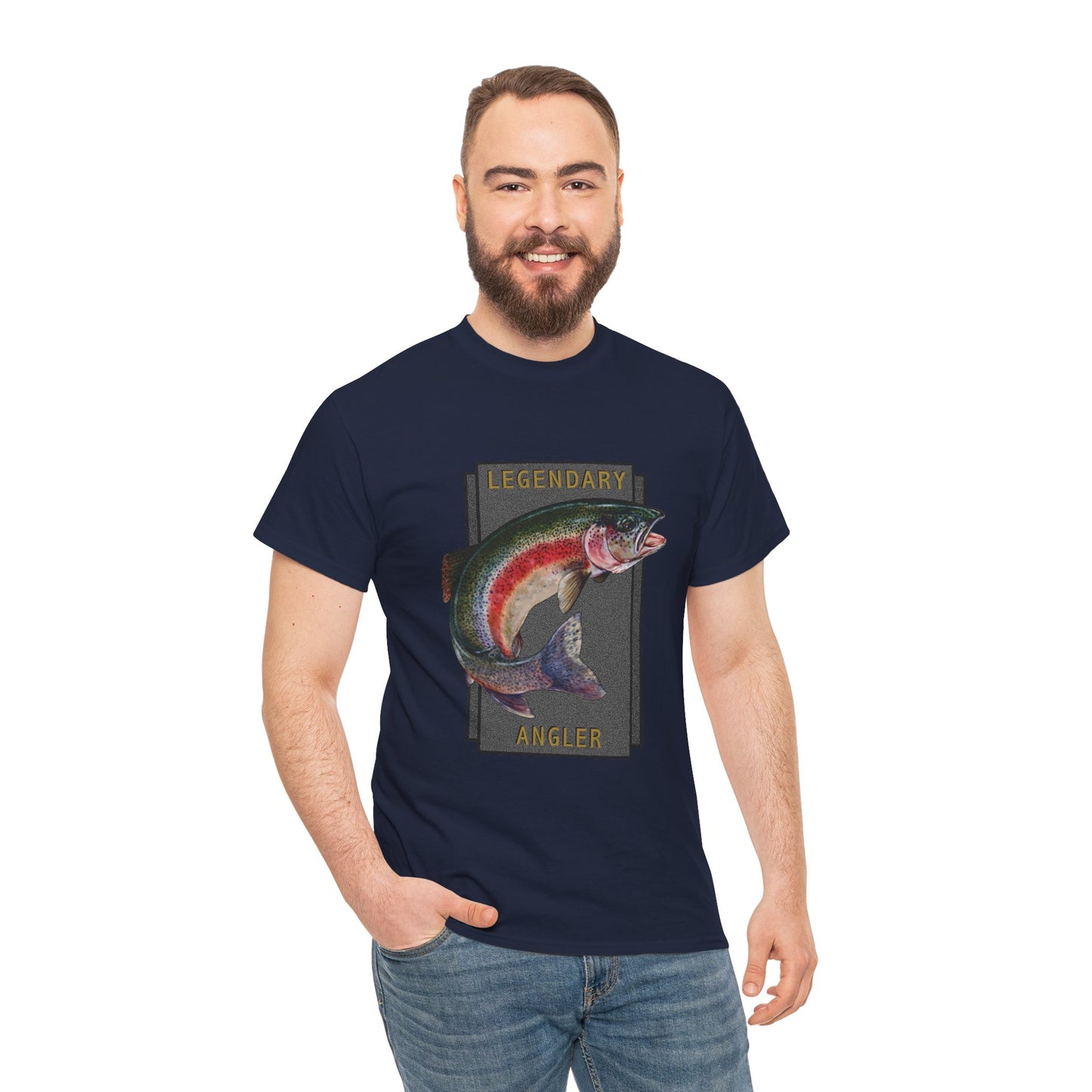 Rainbow Trout Legendary Angler - Fishing T-Shirt — Wyatt Harper