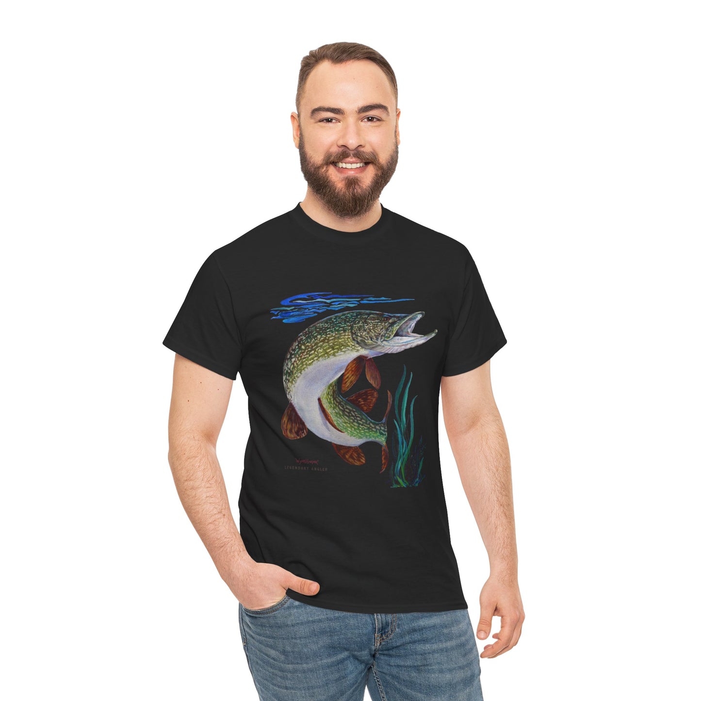Painted Pike - Fishing T-Shirt - Wyatt Harper
