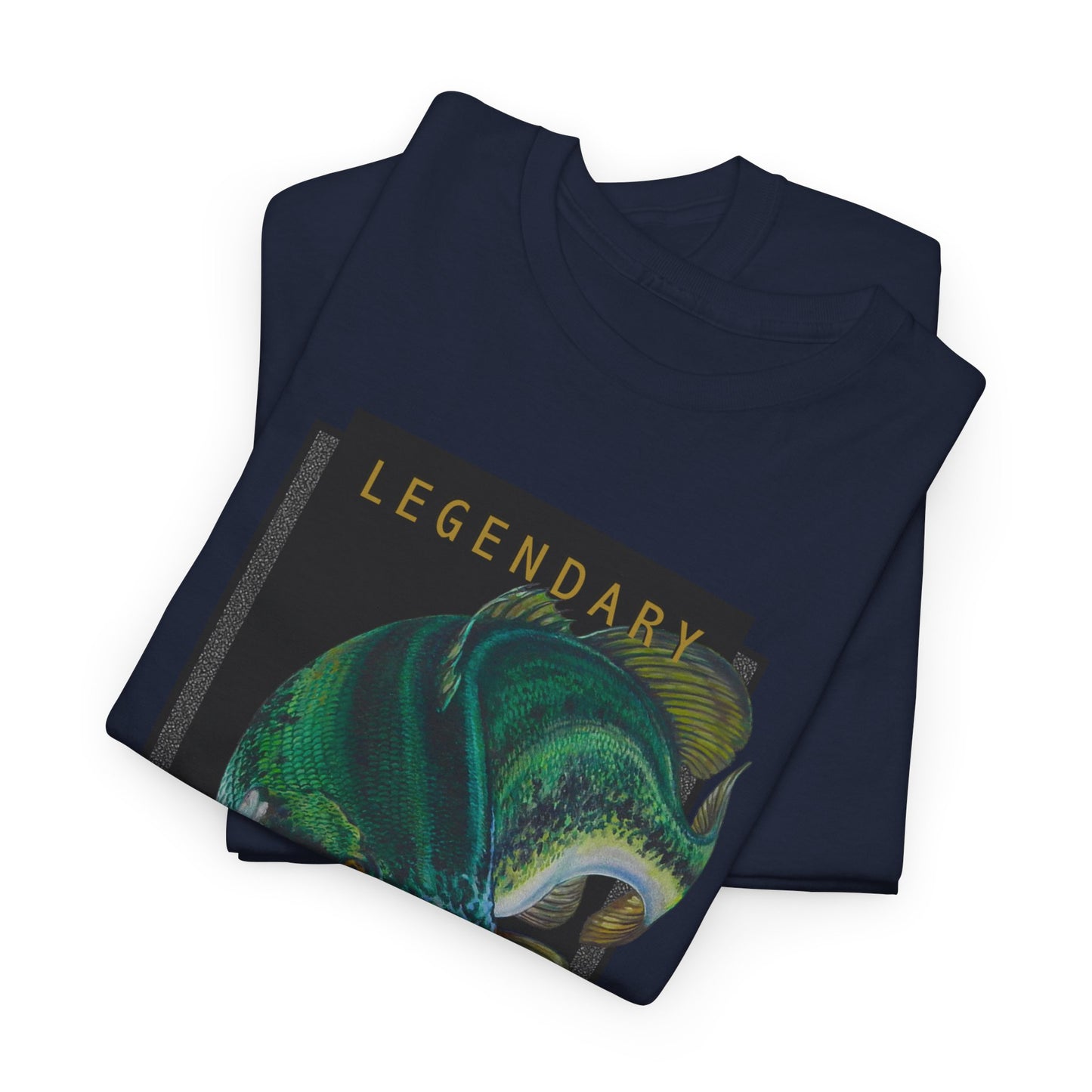 Legendary Angler Bass - Fishing T-Shirt - Wyatt Harper
