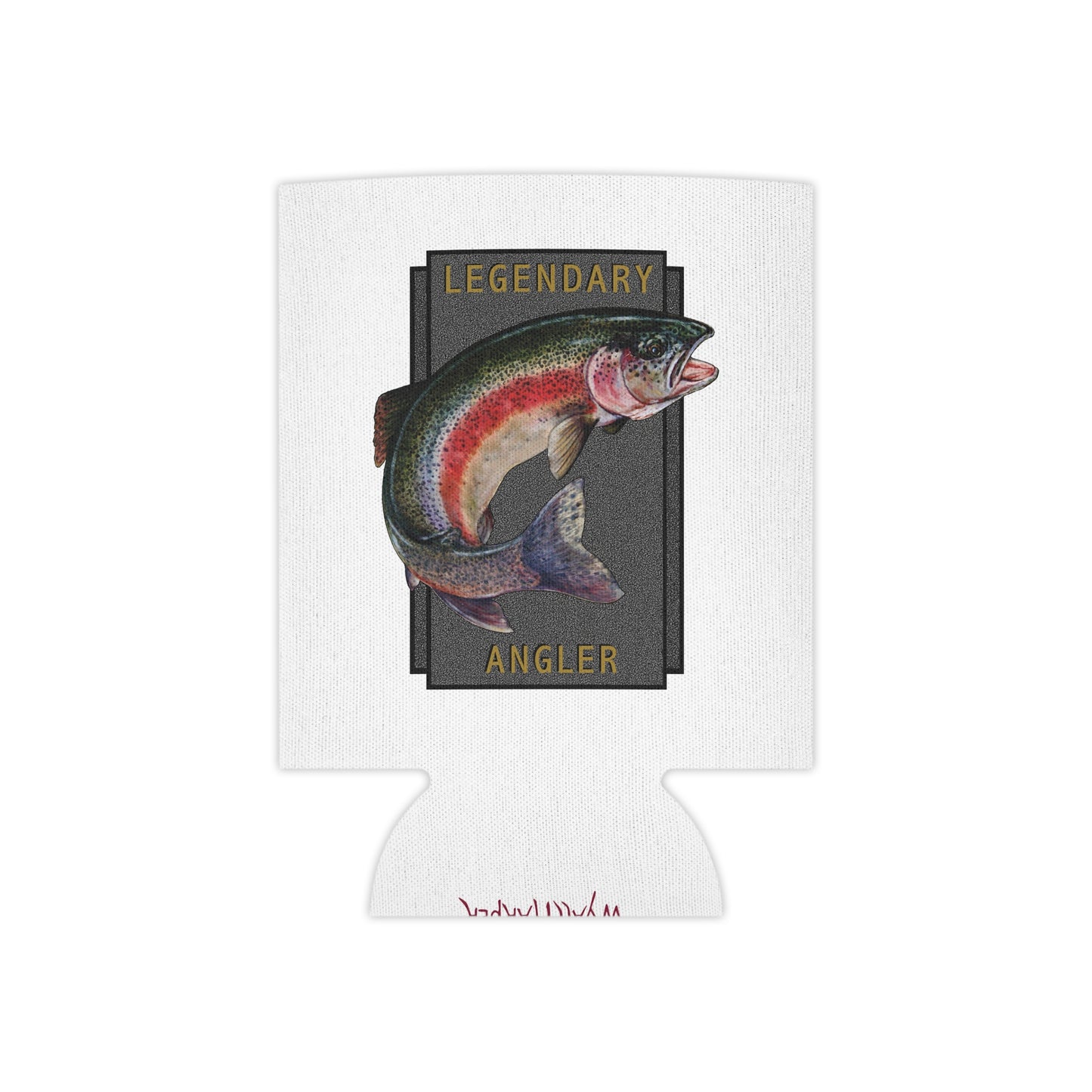 Rainbow Trout Legendary Angler - Can Cooler - Wyatt Harper