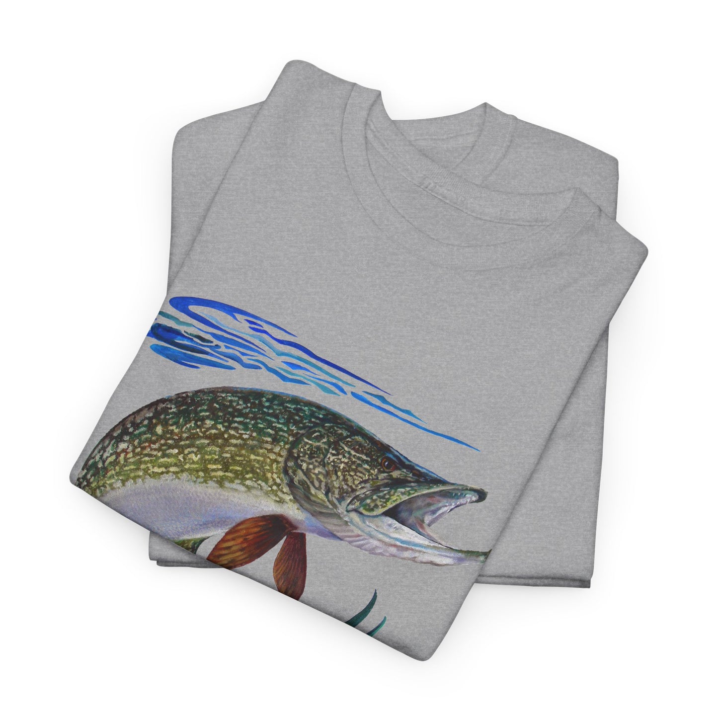 Painted Pike - Fishing T-Shirt - Wyatt Harper