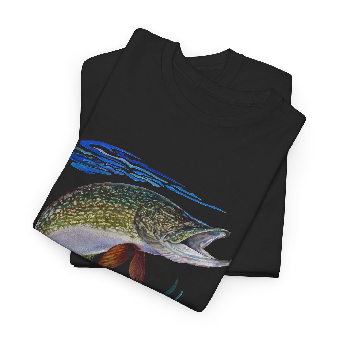 Painted Pike - Fishing T-Shirt - Wyatt Harper