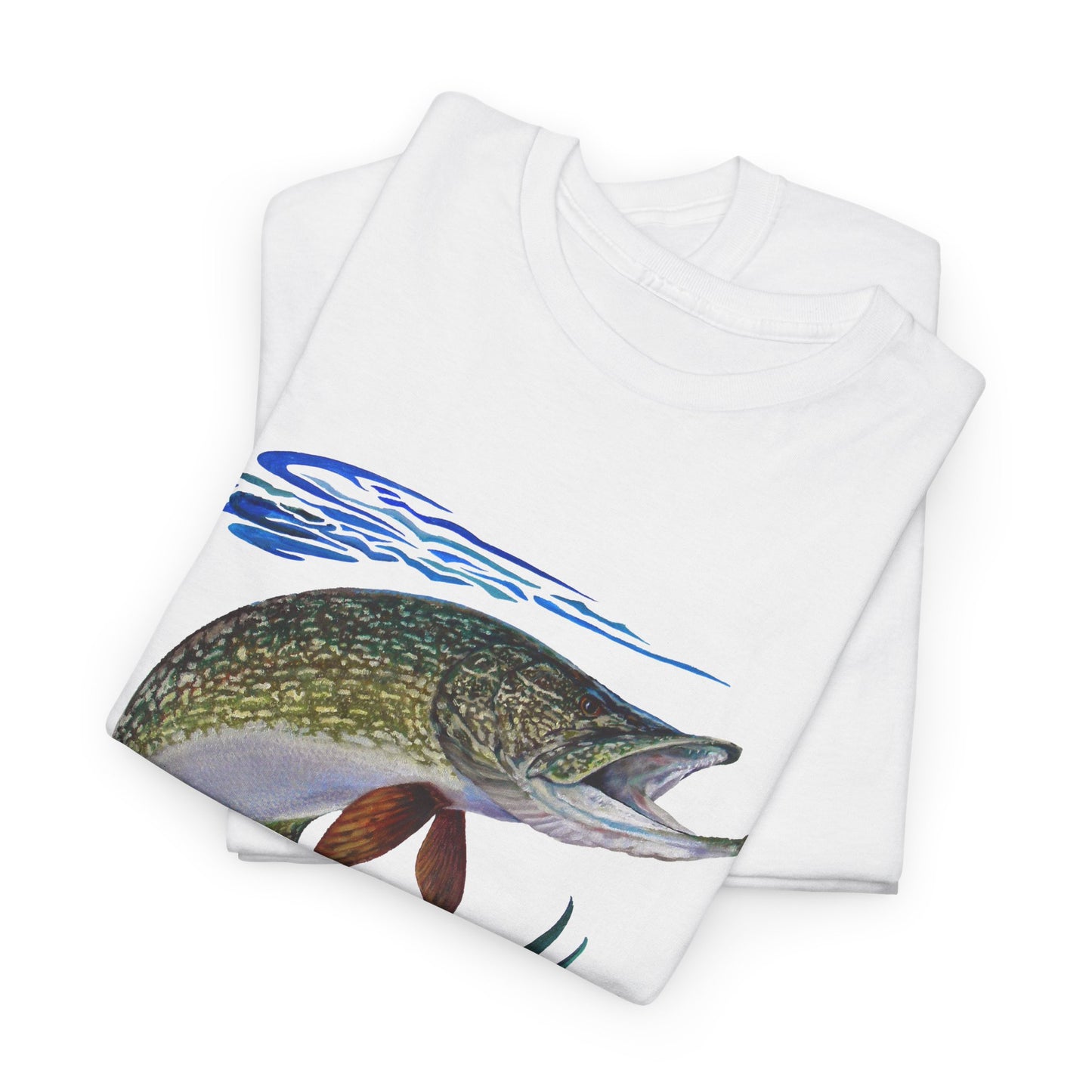 Painted Pike - Fishing T-Shirt - Wyatt Harper