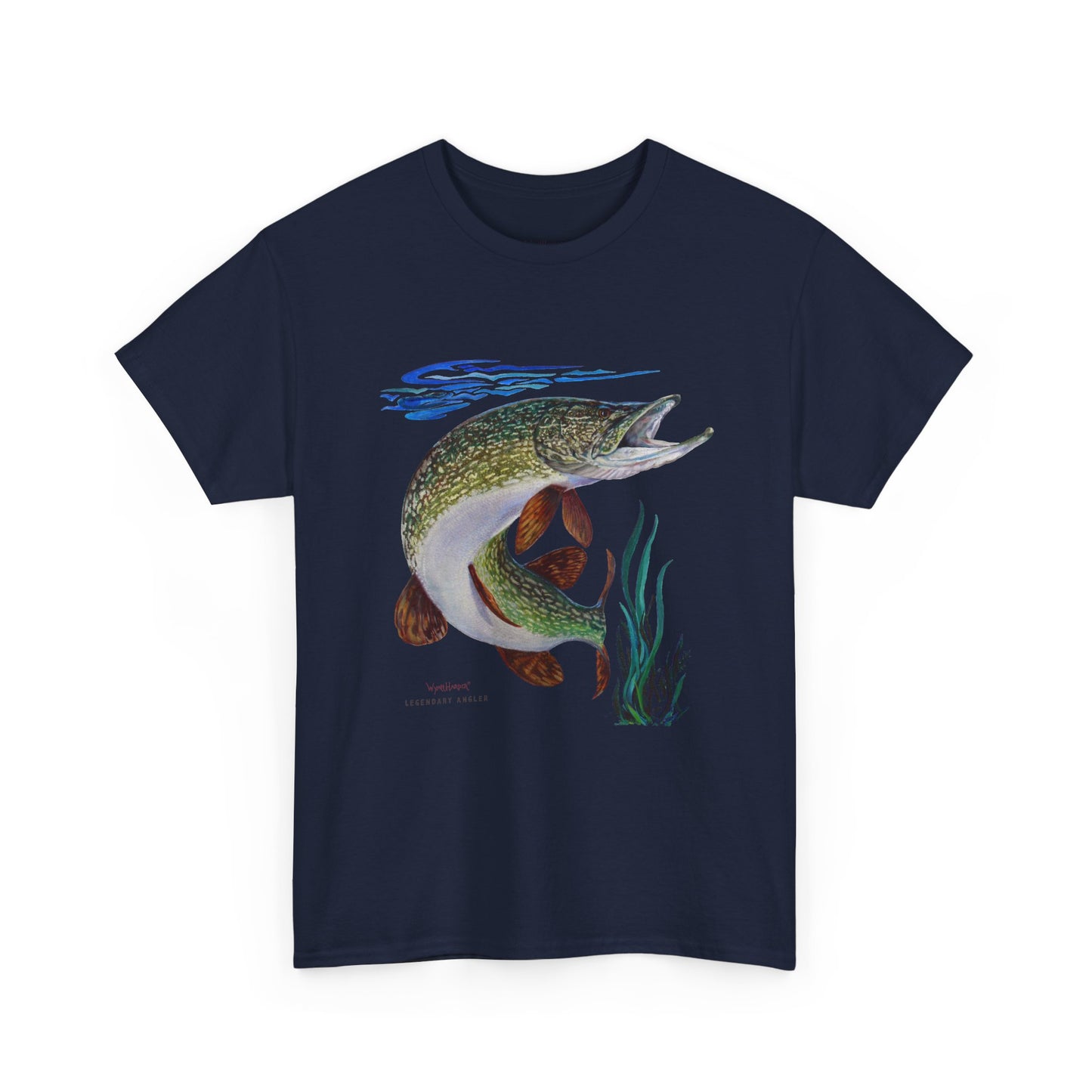 Painted Pike - Fishing T-Shirt - Wyatt Harper