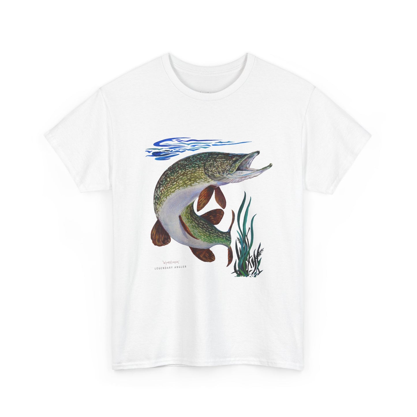 Painted Pike - Fishing T-Shirt - Wyatt Harper