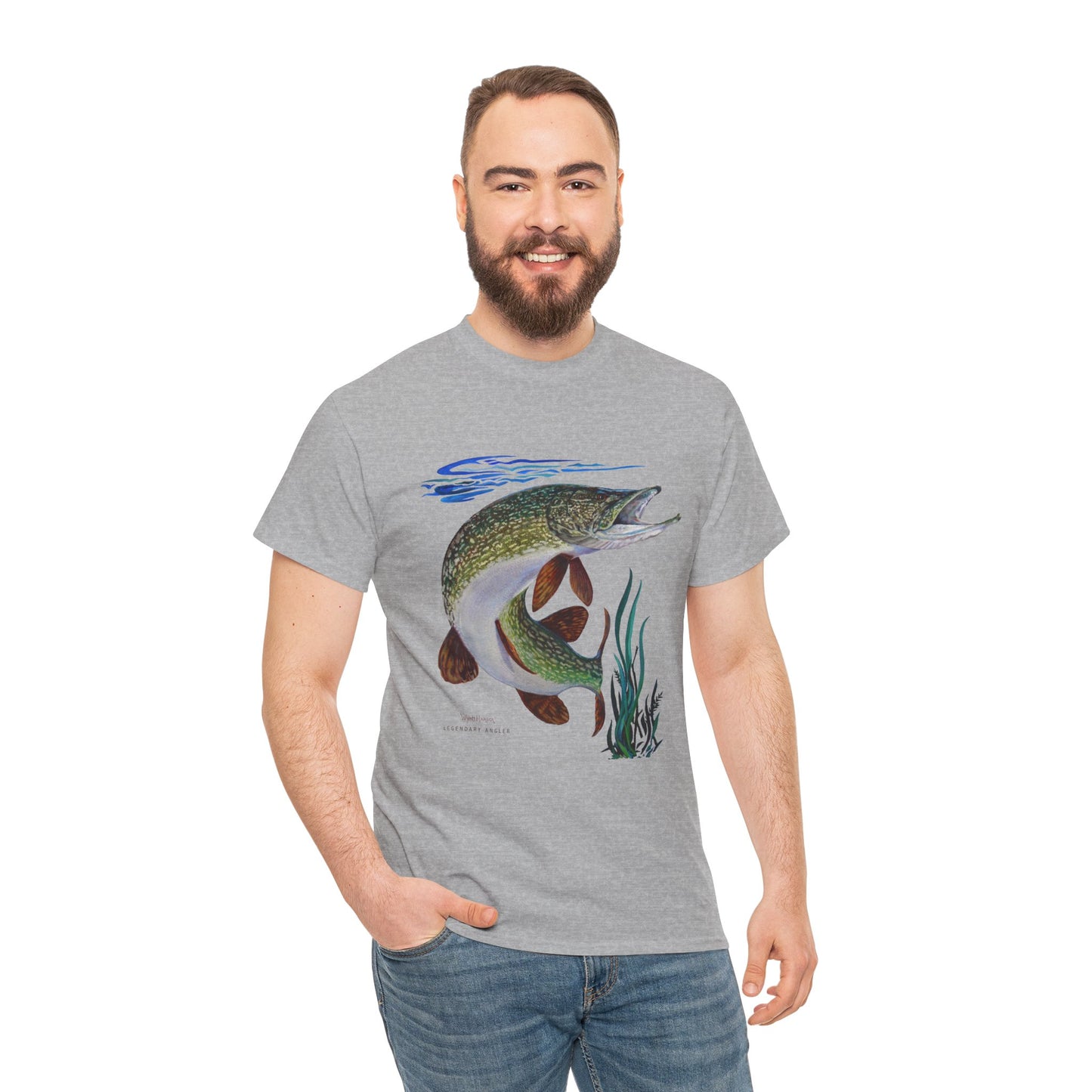 Painted Pike - Fishing T-Shirt - Wyatt Harper