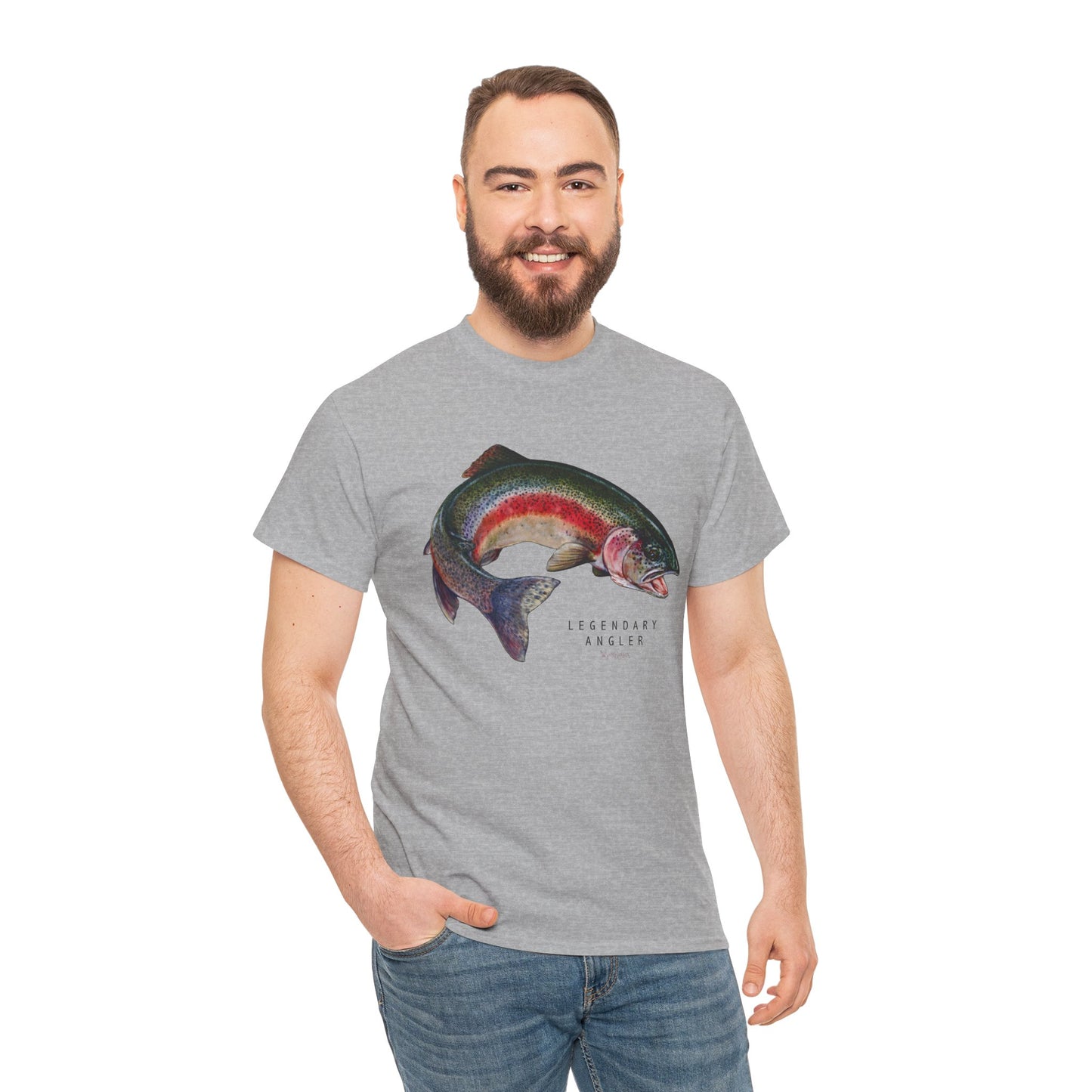 Rainbow Trout - Fishing T-Shirt - Wyatt Harper