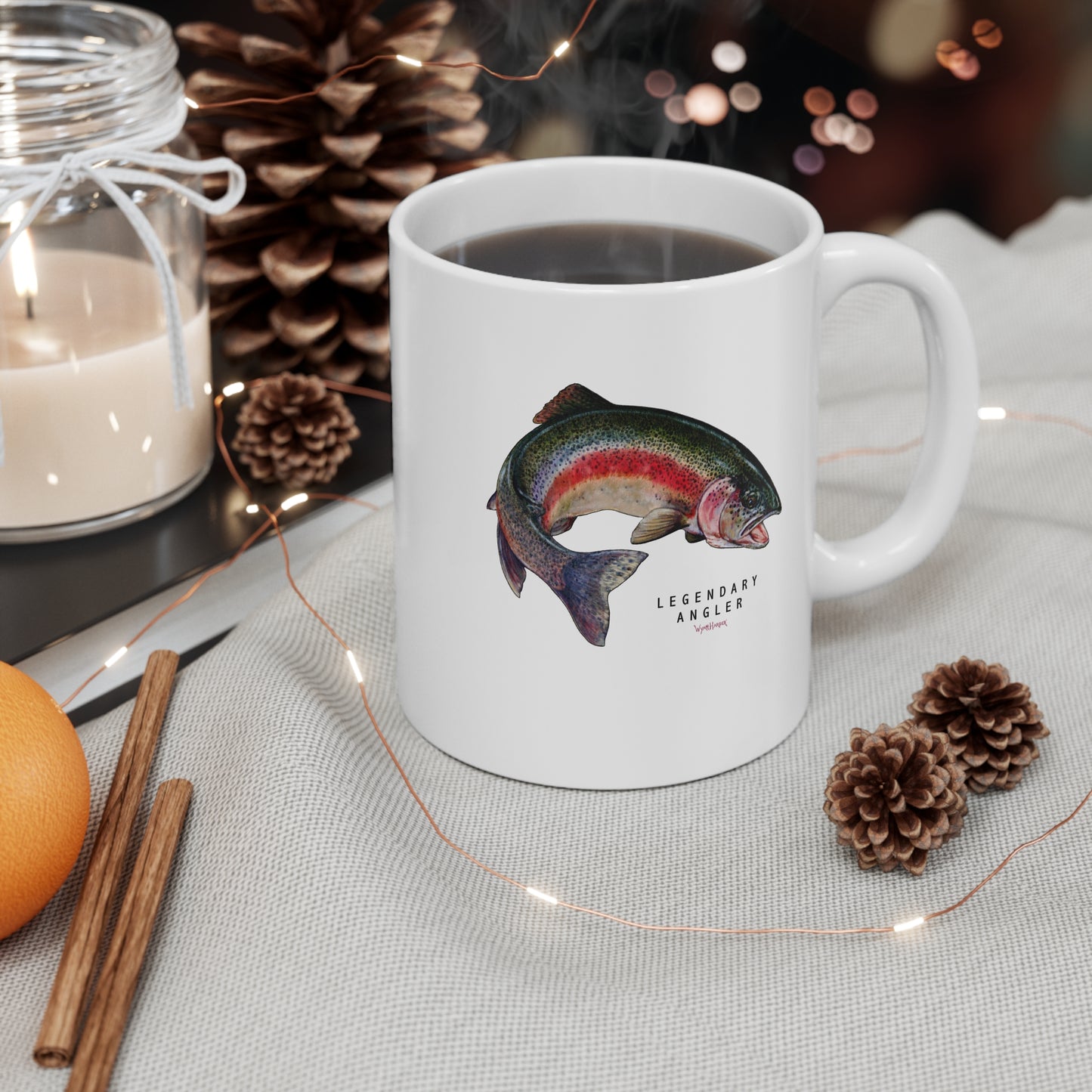 Rainbow Trout Legendary Angler - Mug – Wyatt Harper