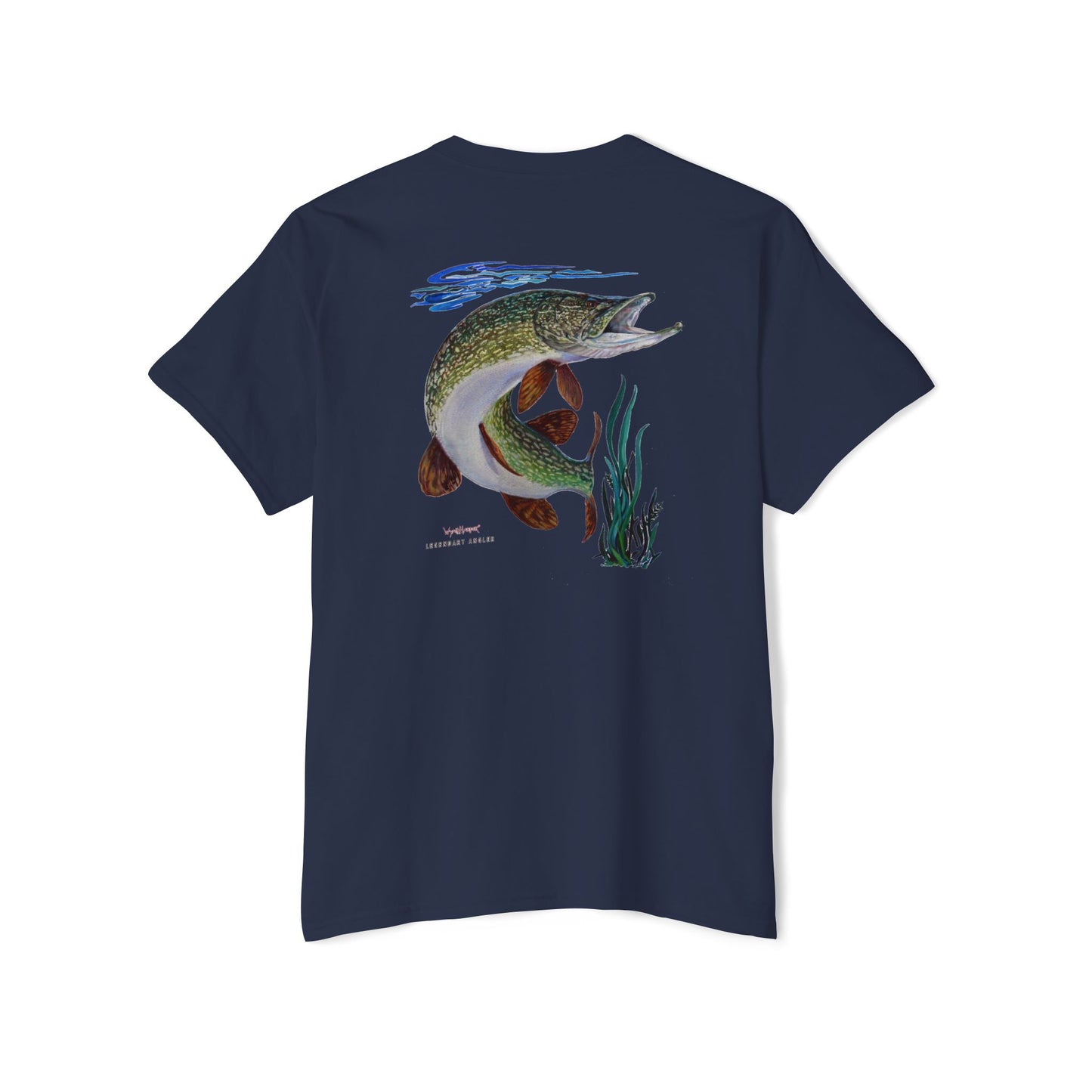 Painted Pike- Pocket T-Shirt - Wyatt Harper