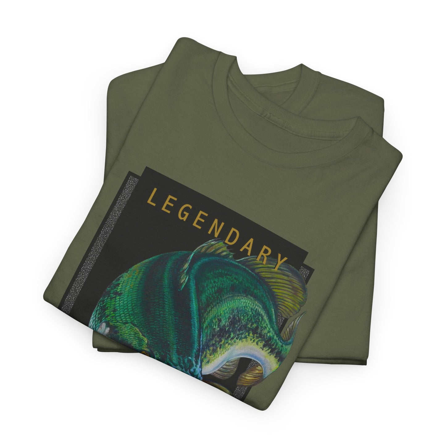 Legendary Angler Bass - Fishing T-Shirt - Wyatt Harper