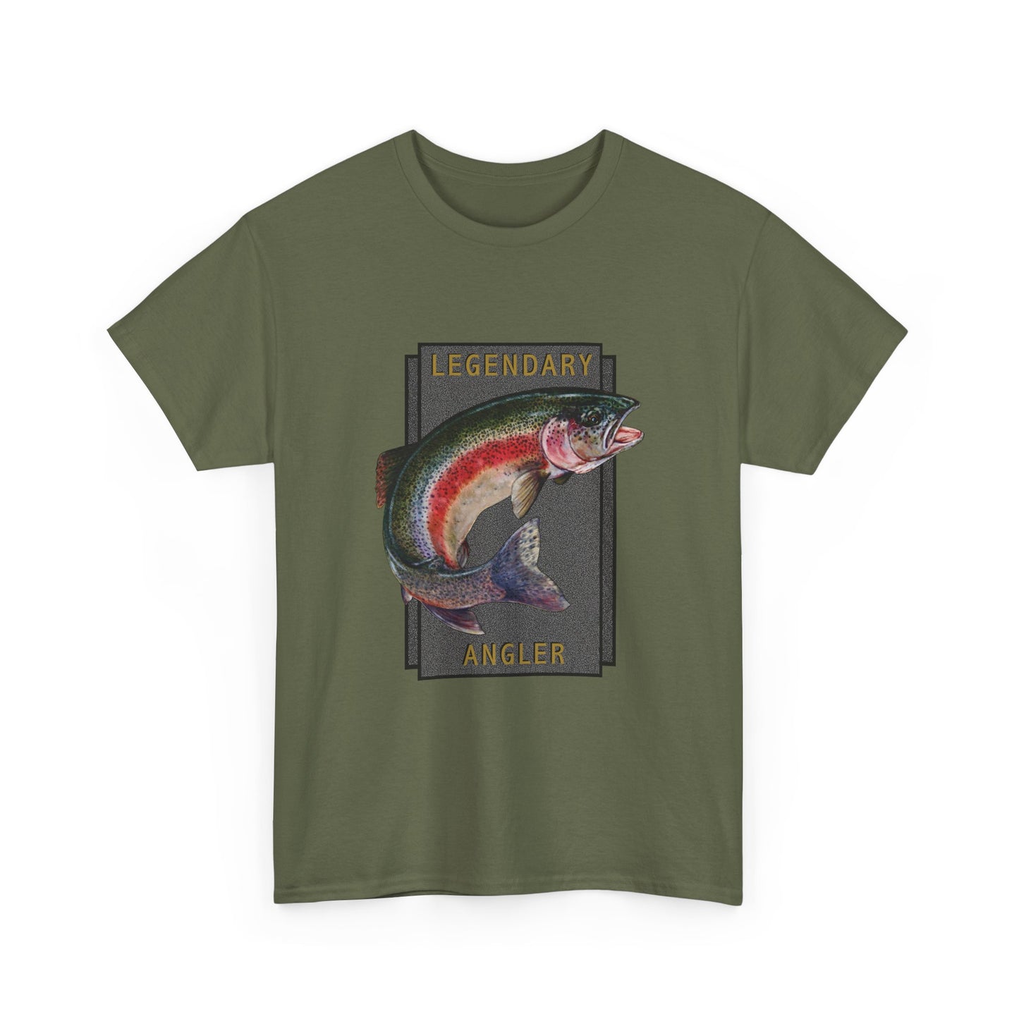 Rainbow Trout Legendary Angler - Fishing T-Shirt — Wyatt Harper