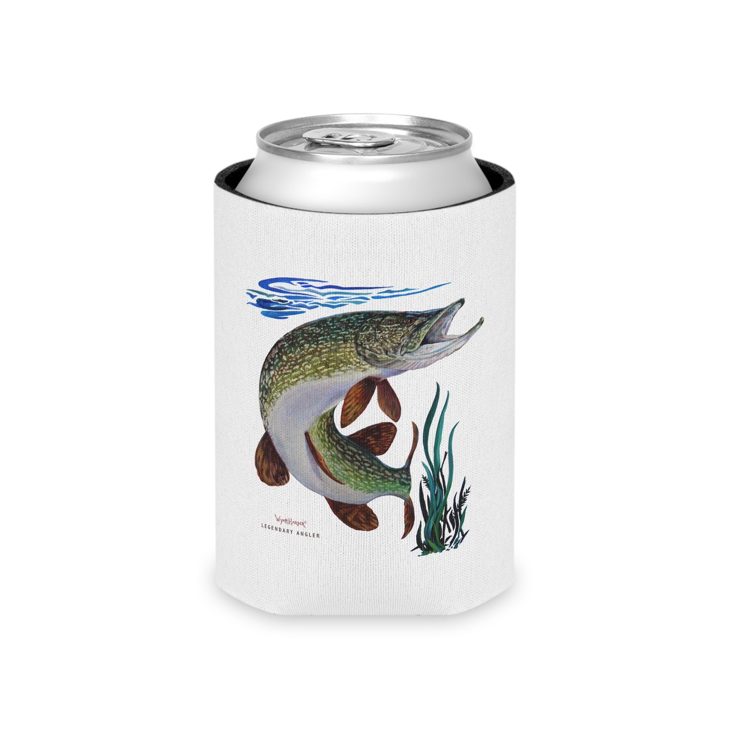 Copy of Bass Wrangler Fishing - Can Cooler - Wyatt Harper