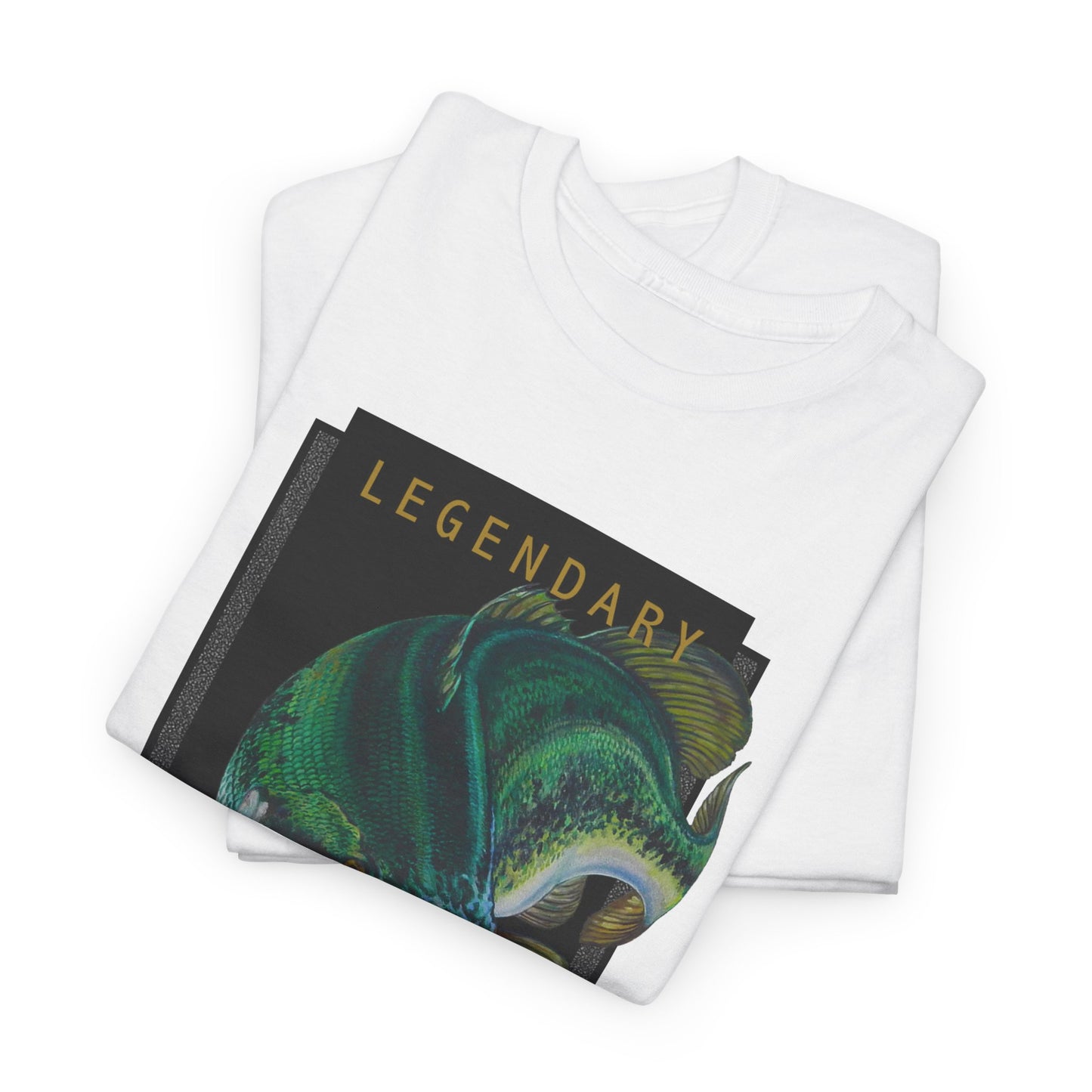 Legendary Angler Bass - Fishing T-Shirt - Wyatt Harper