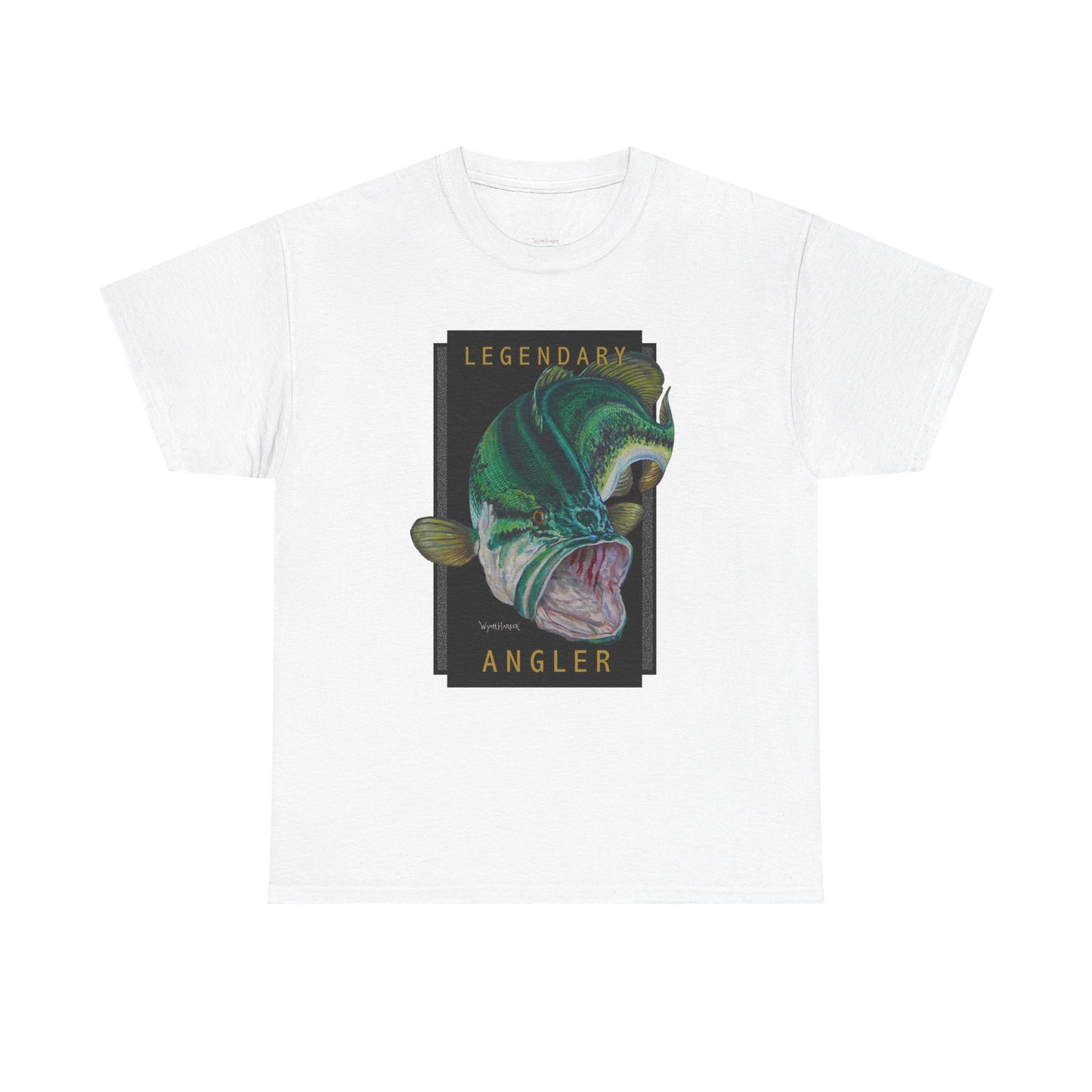 Legendary Angler Bass - Fishing T-Shirt - Wyatt Harper